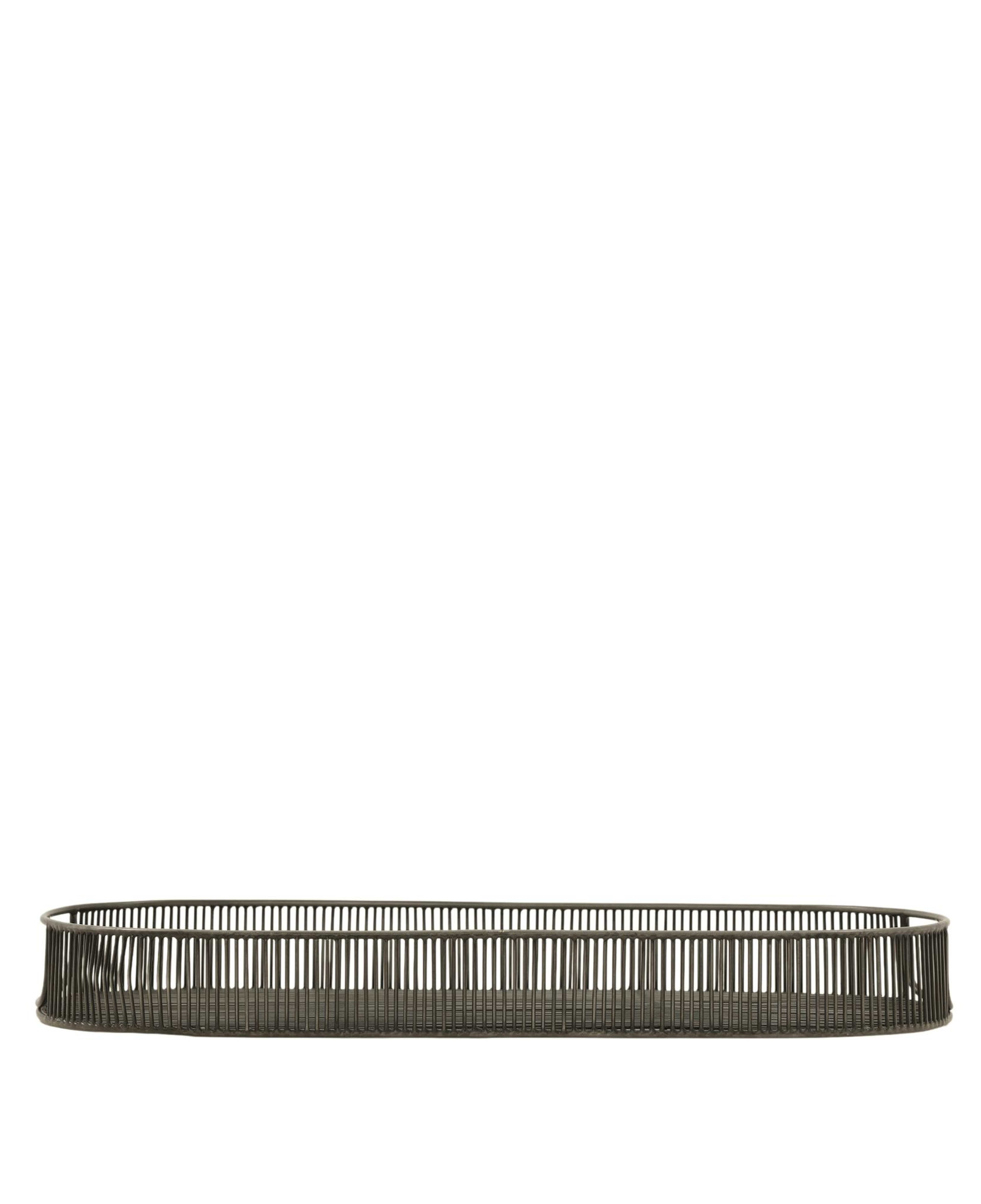 YARGICI Metal Oval Tepsi(46x20x5 Cm)