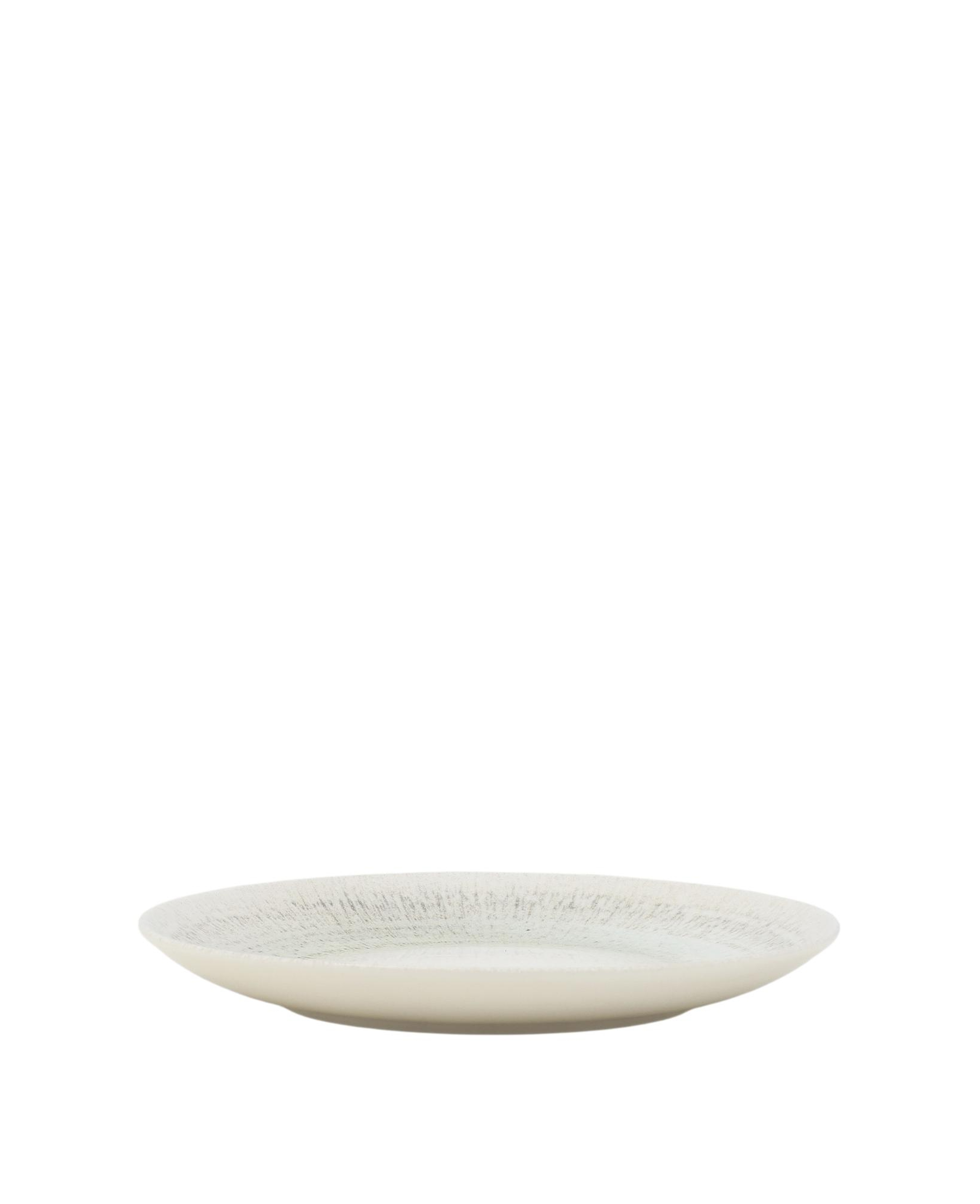 YARGICI Soyut Desenli Porselen Pasta Tabağı(21 Cm)