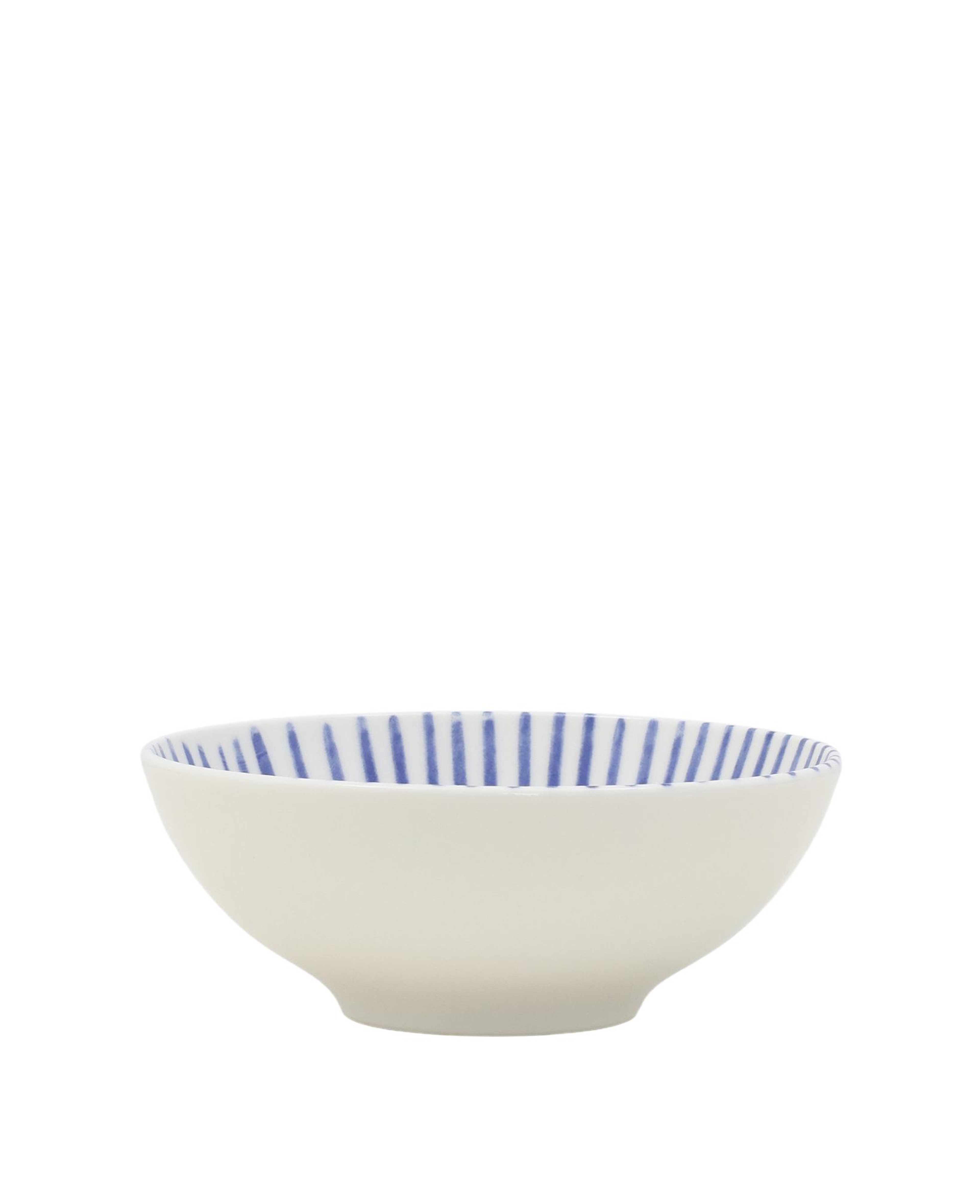 YARGICI Çizgi Desenli Porselen Kase(15 Cm)