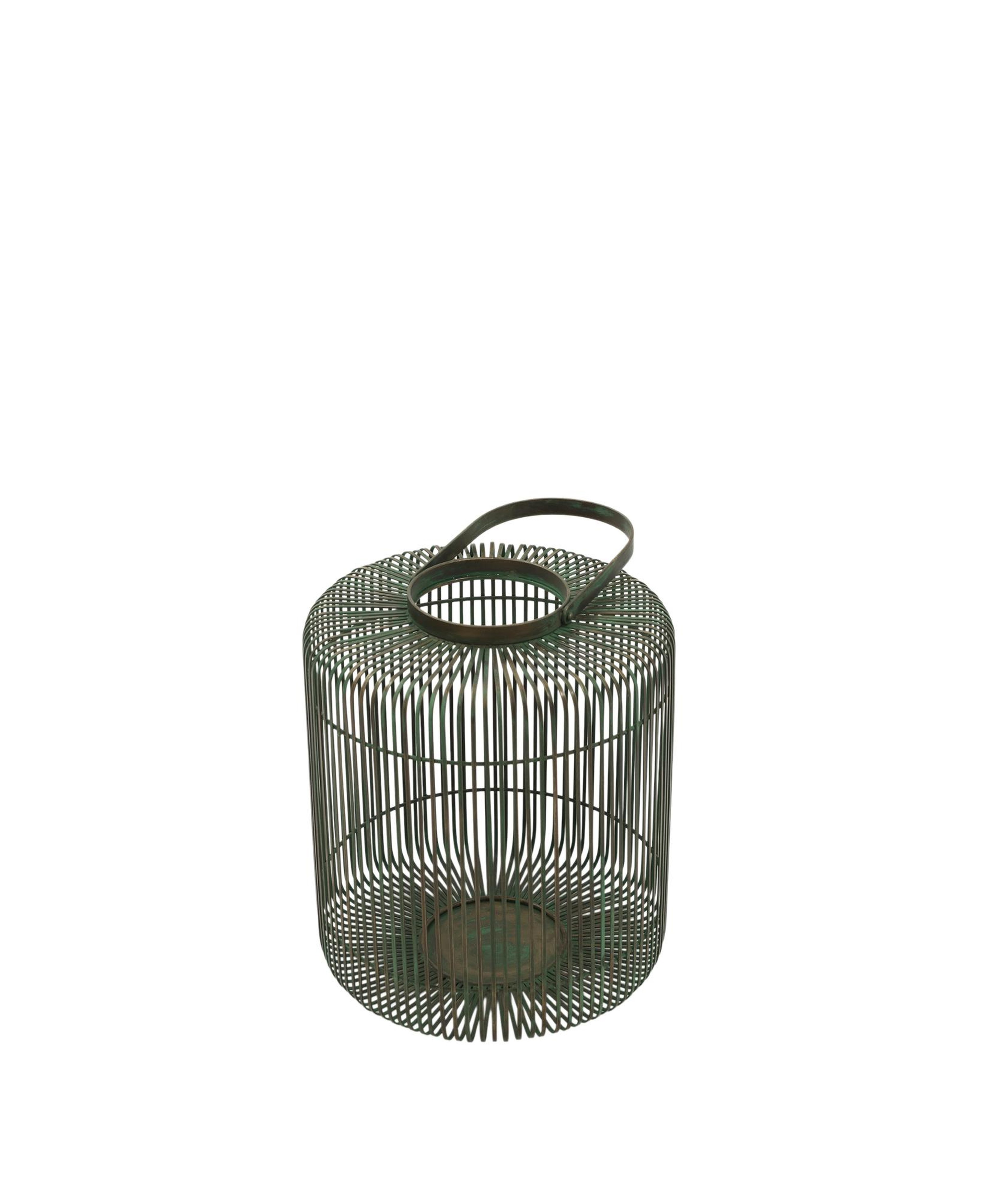 YARGICI Renkli Metal Silindir Fener(36x40 Cm)
