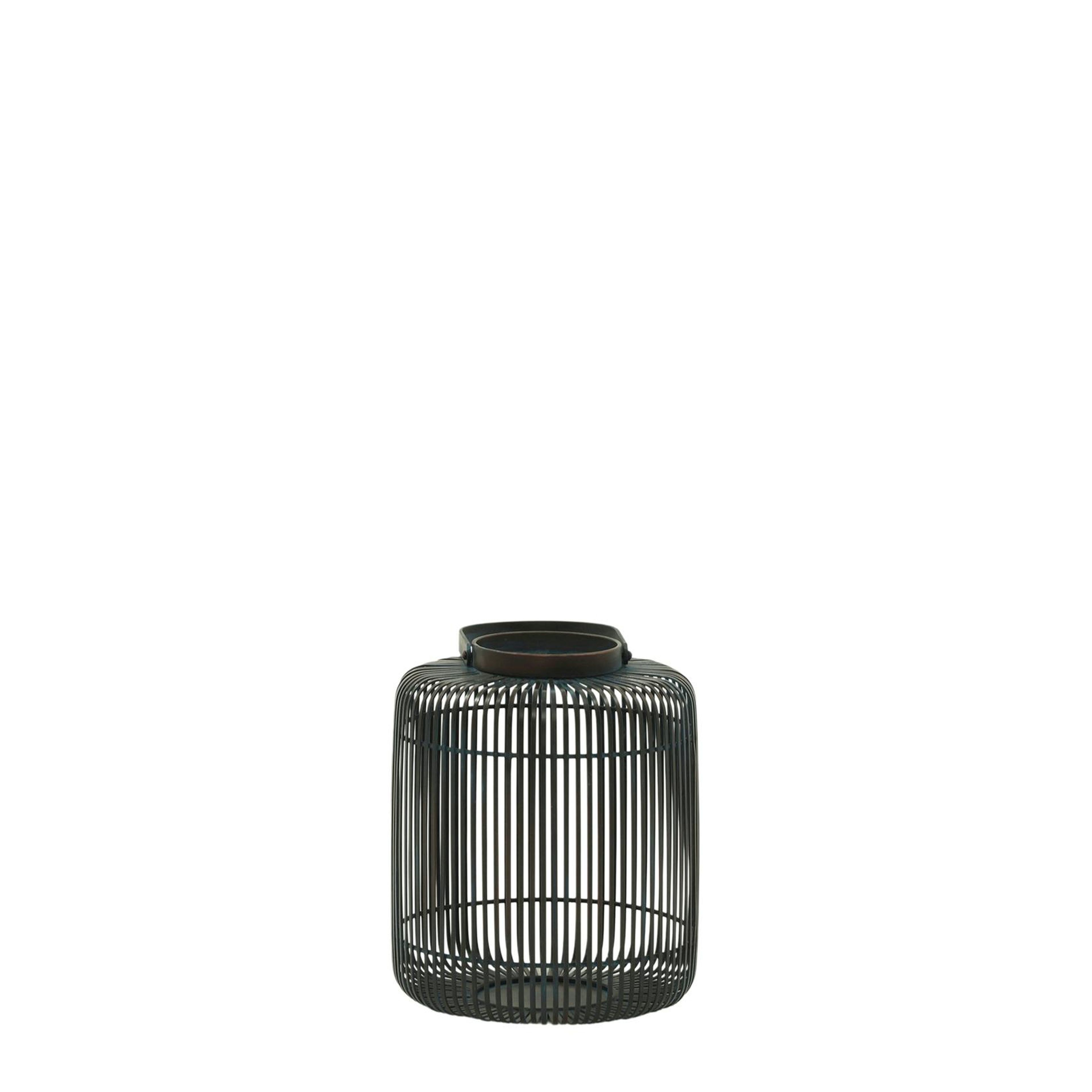 YARGICI Renkli Metal Silindir Fener(26x29 Cm)