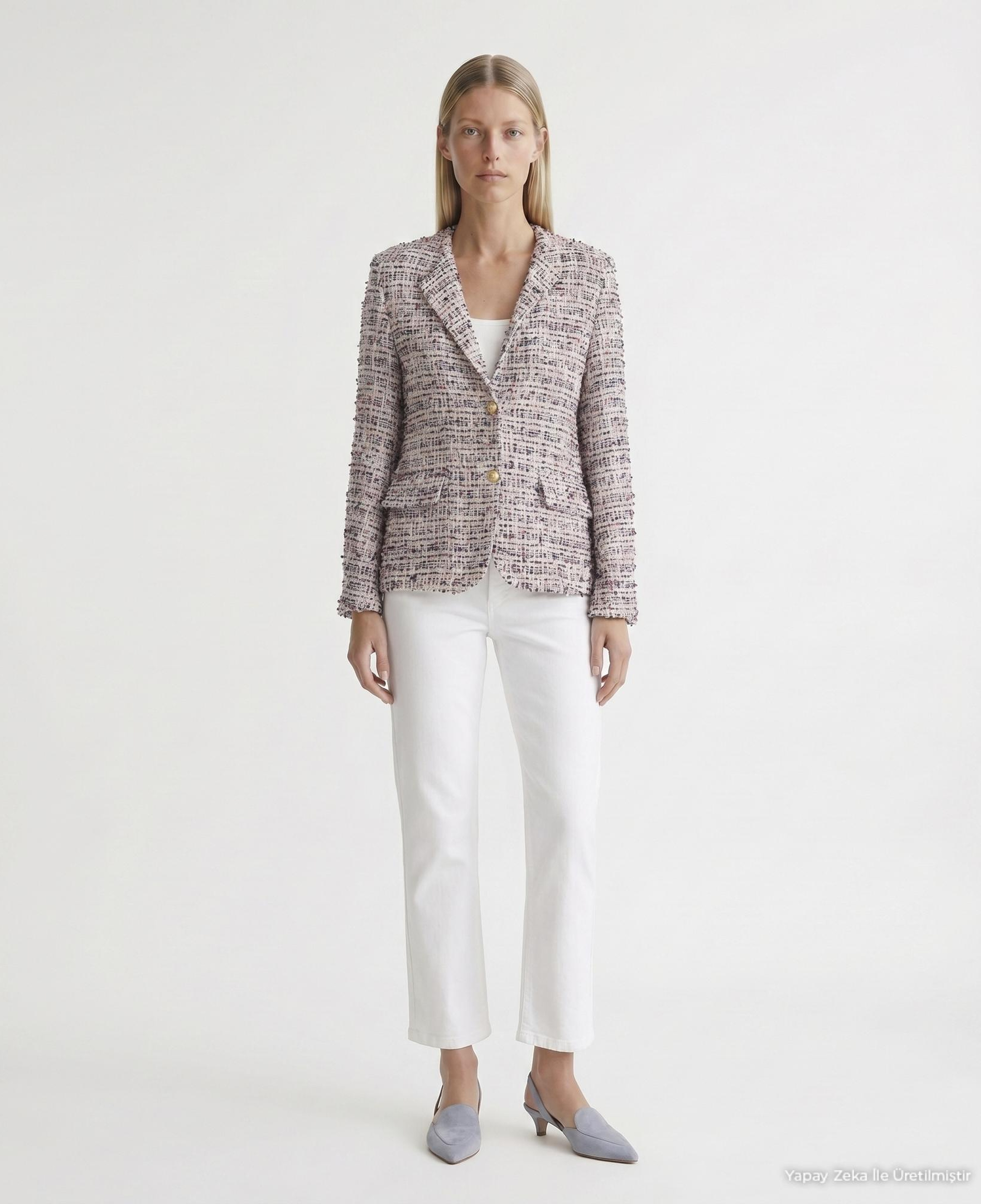 YARGICI Tailored Bisiklet Yaka Uzun Kol Ceket