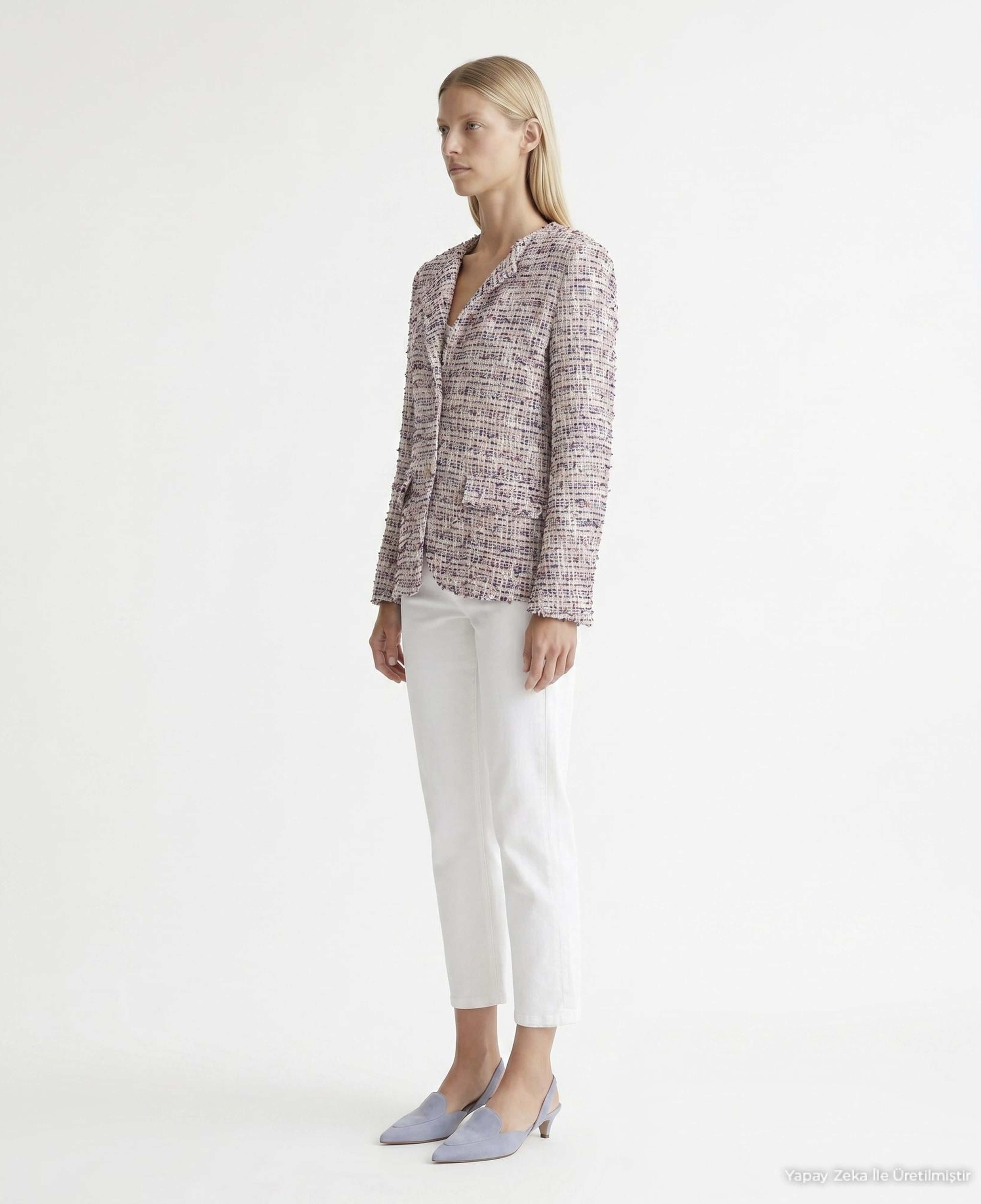 YARGICI Tailored Bisiklet Yaka Uzun Kol Ceket