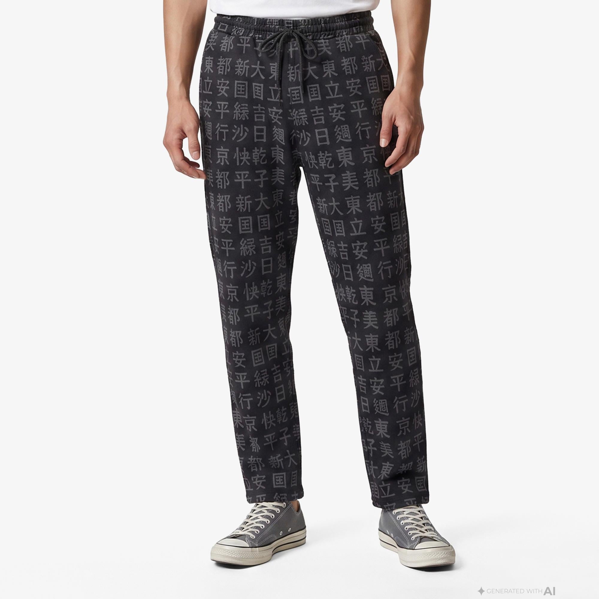 UNITED4 Regular Fit Erkek Siyah Eşofman Altı