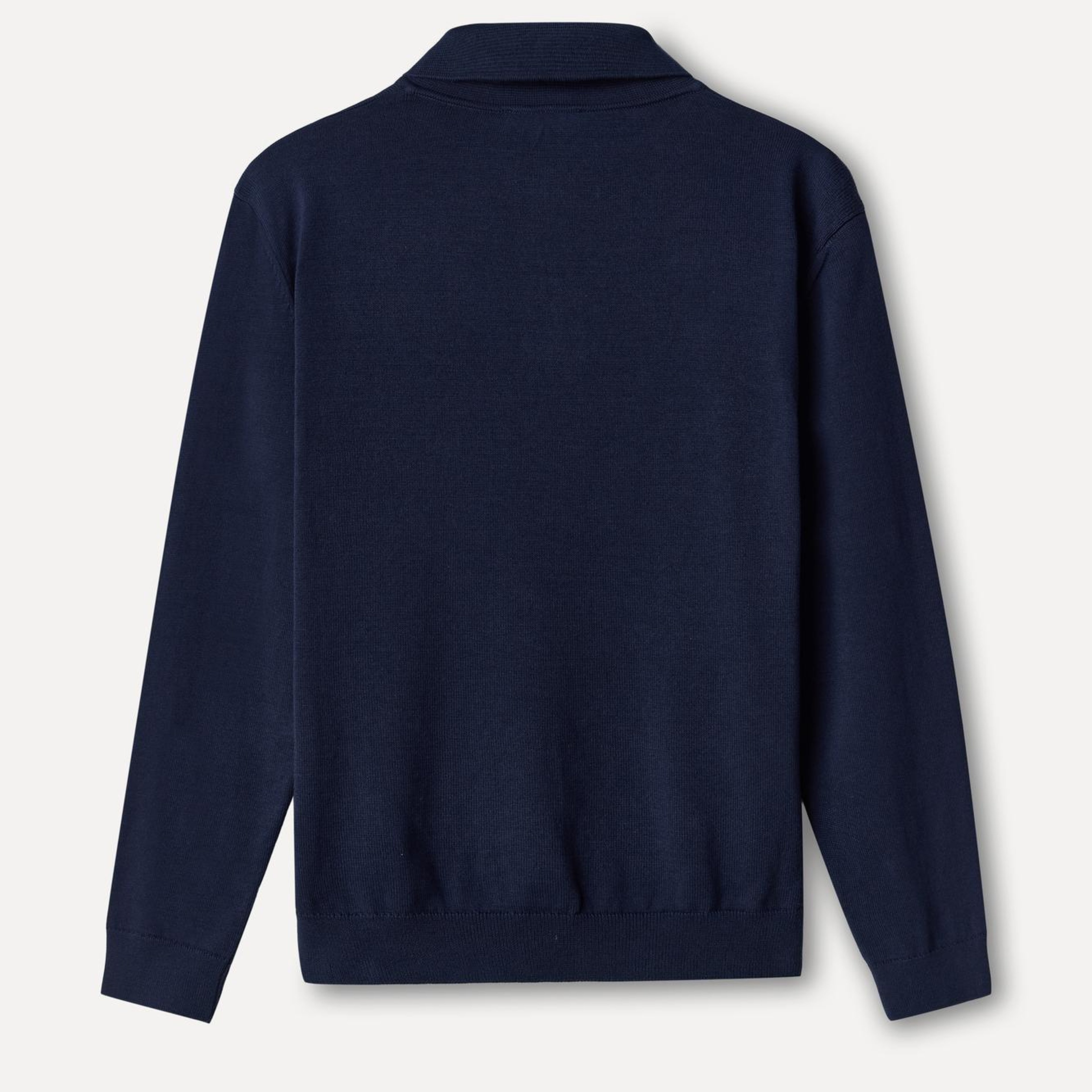 Erkek Lacivert Polo Yaka Kazak