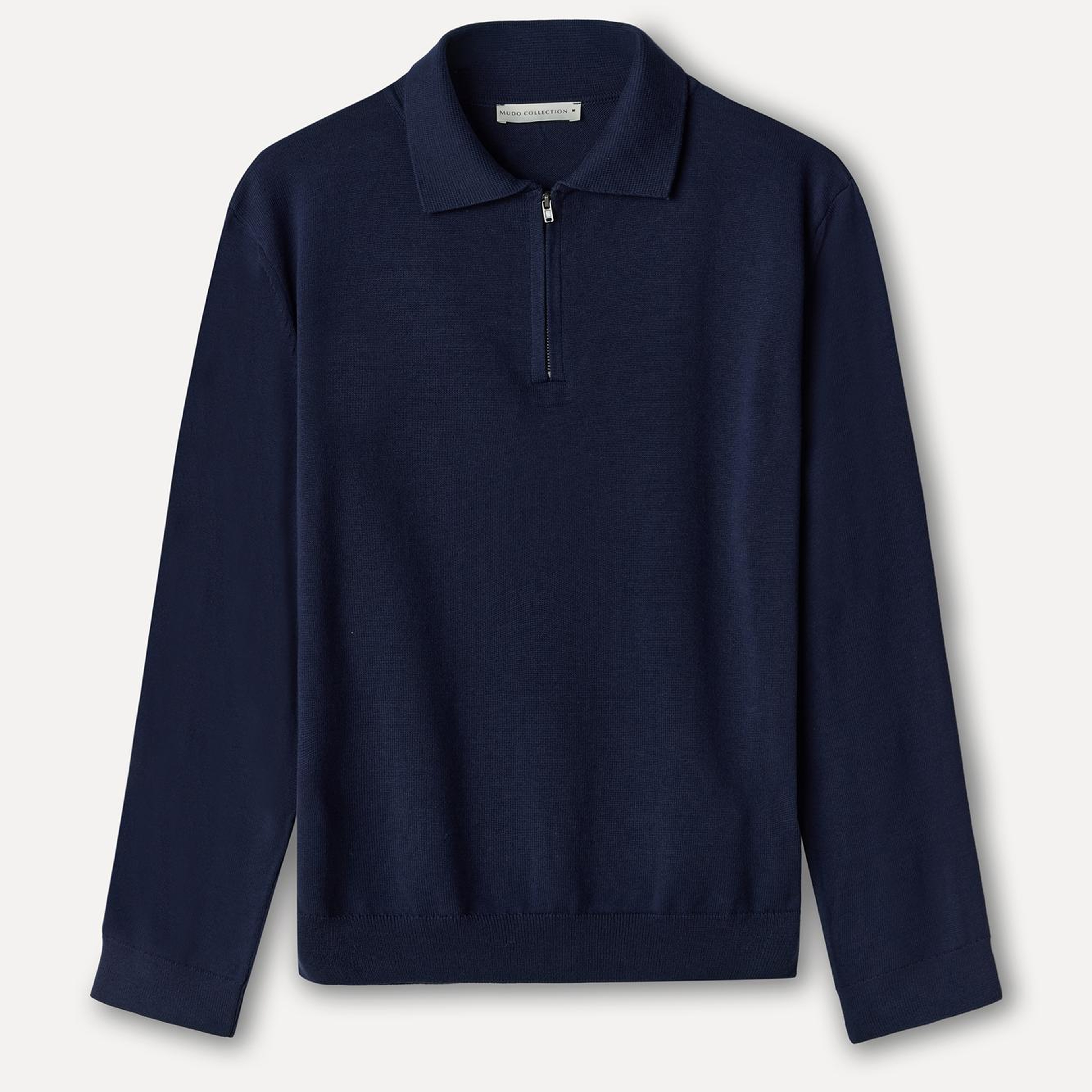 Erkek Lacivert Polo Yaka Kazak