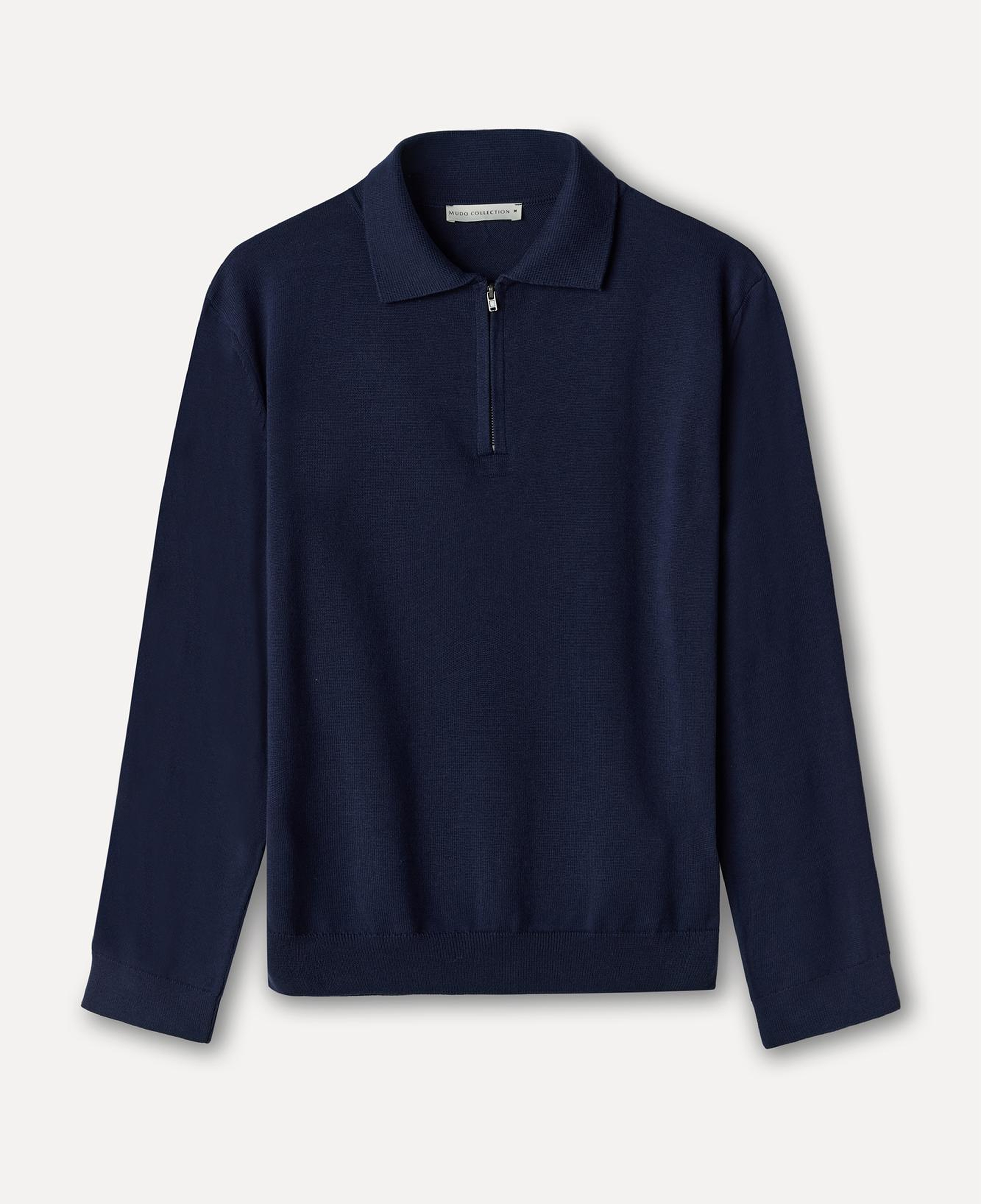 Erkek Lacivert Polo Yaka Kazak