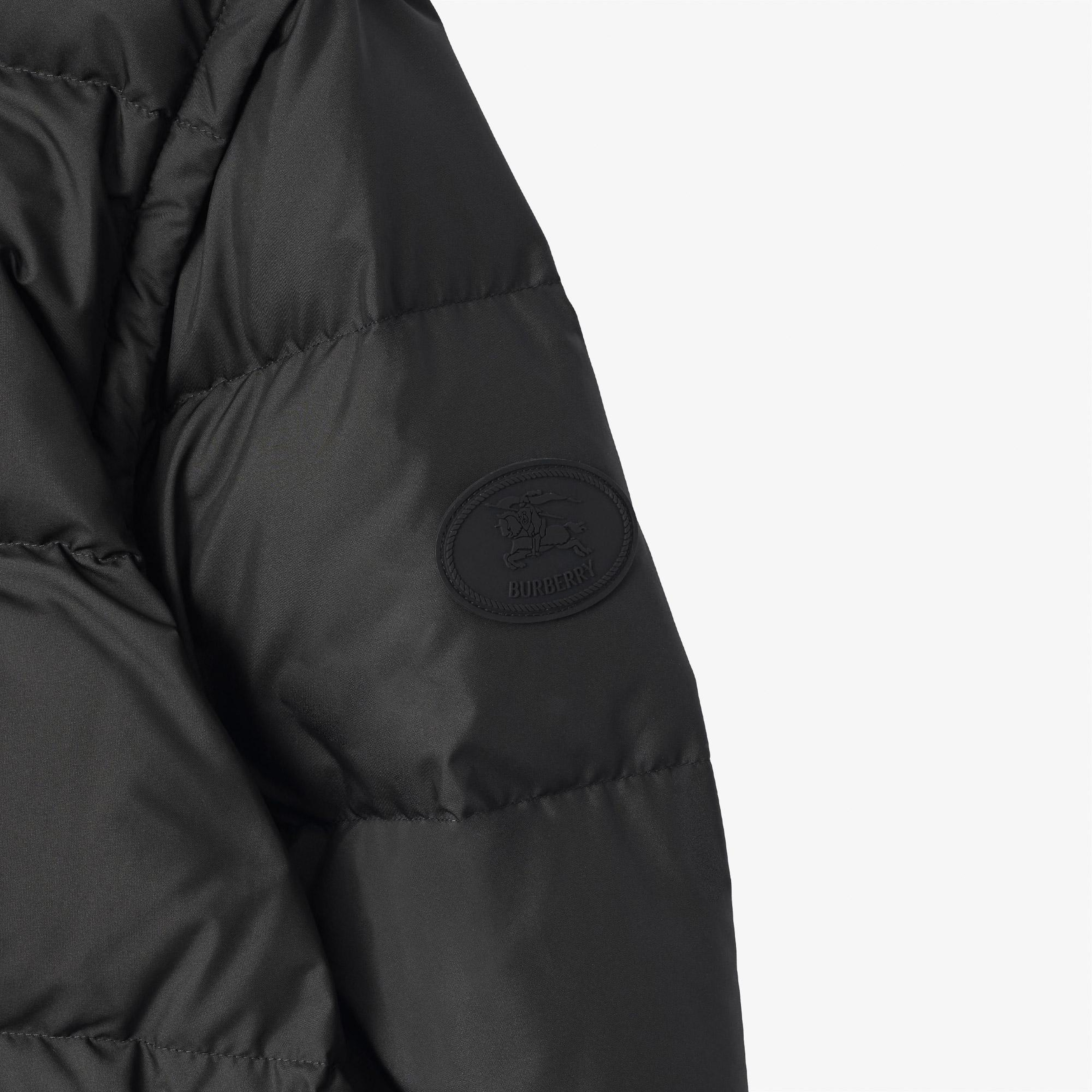 Burberry Detachable Puffer Erkek Siyah Mont