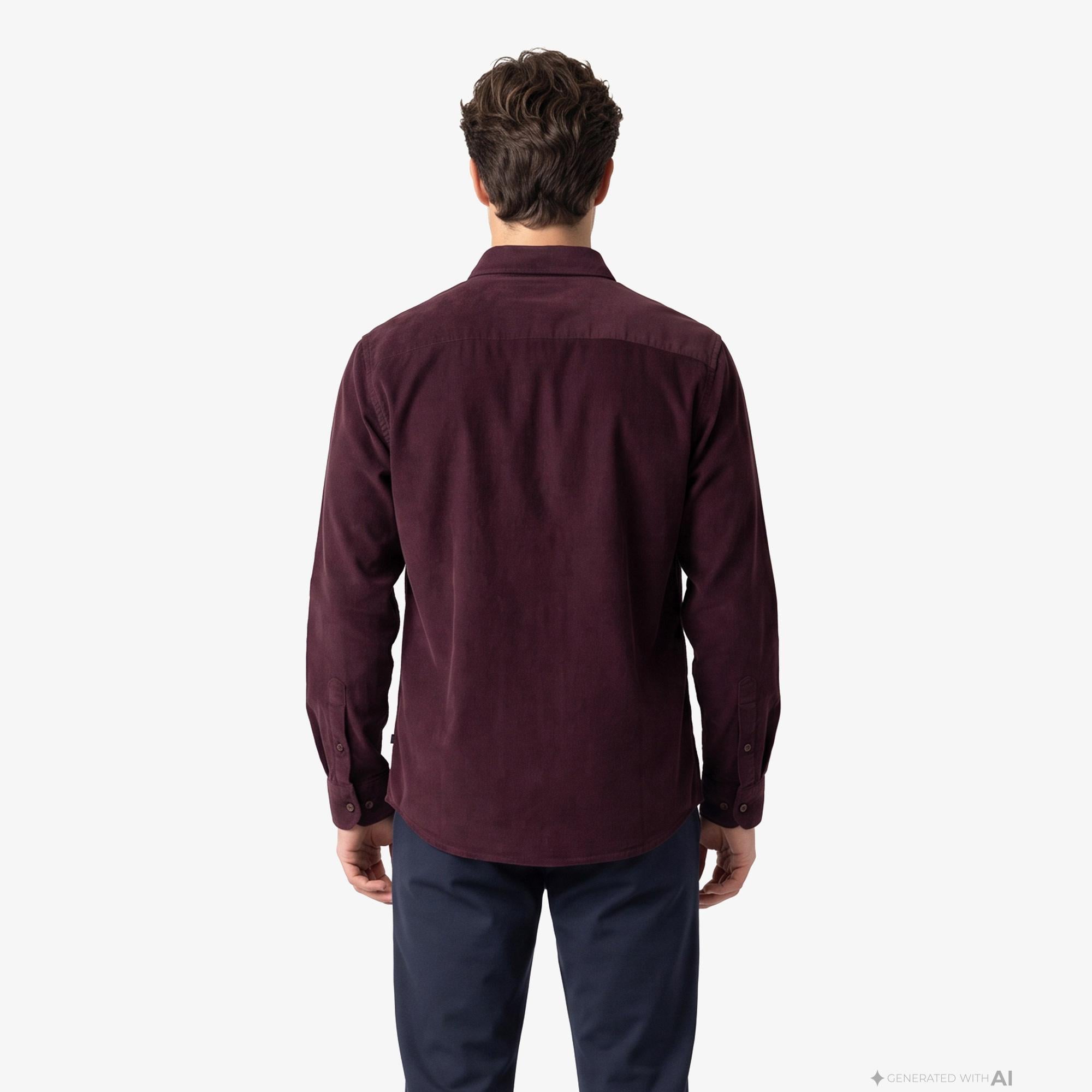 Nautica Erkek Kırmızı Regular Fit Gömlek