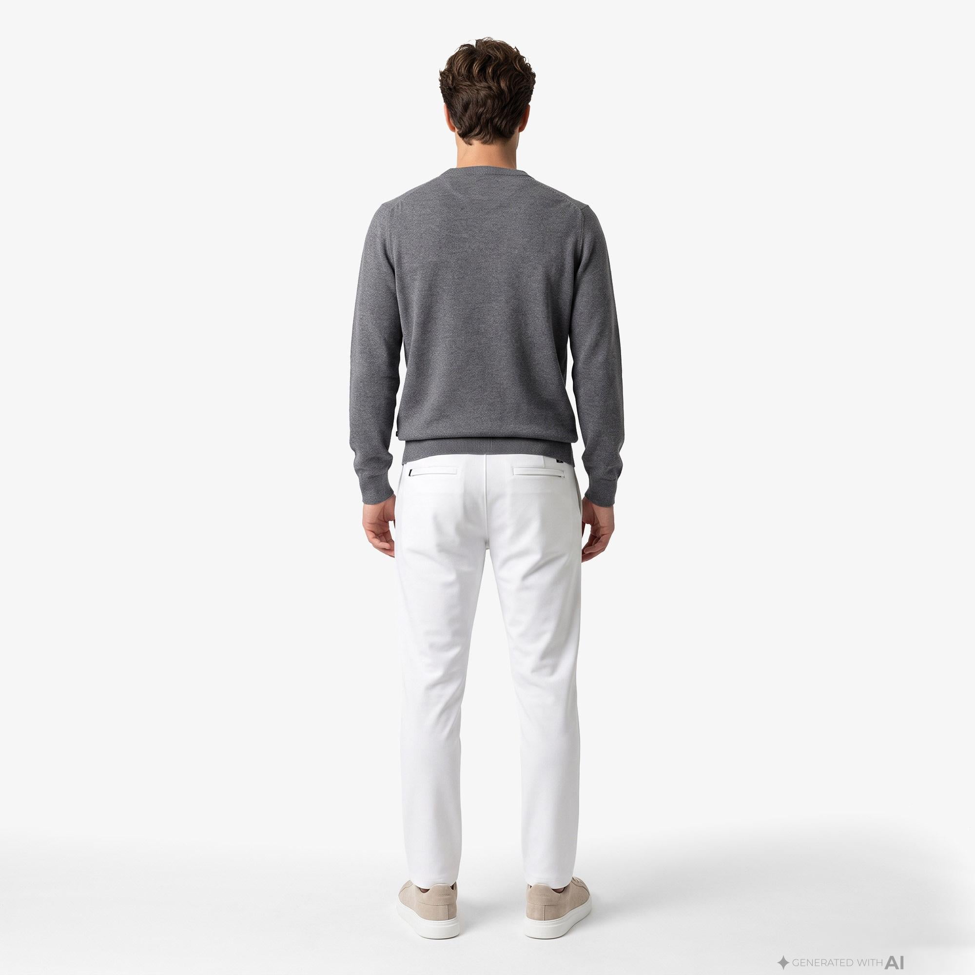 Nautica Erkek Gri Slim Fit Pantolon