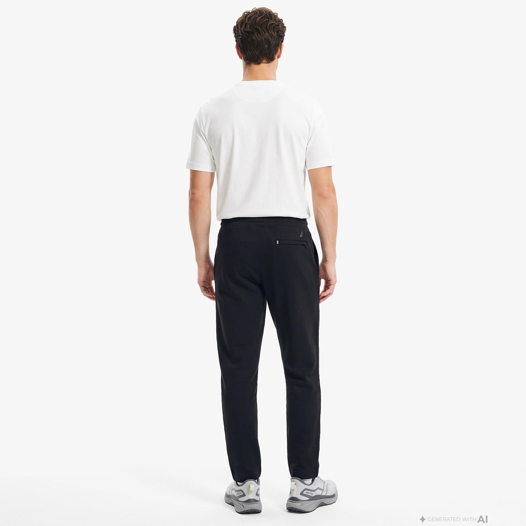 Nautica Erkek Siyah Regular Fit Eşofman Altı