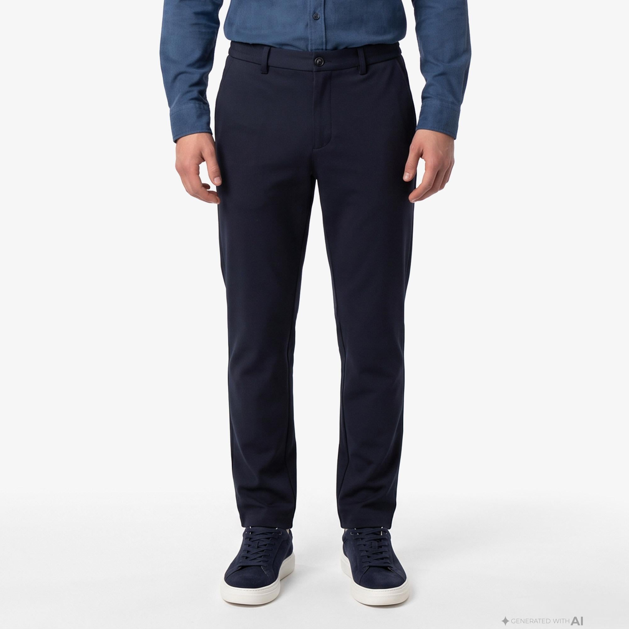 Nautica Erkek Lacivert Tapered Pantolon