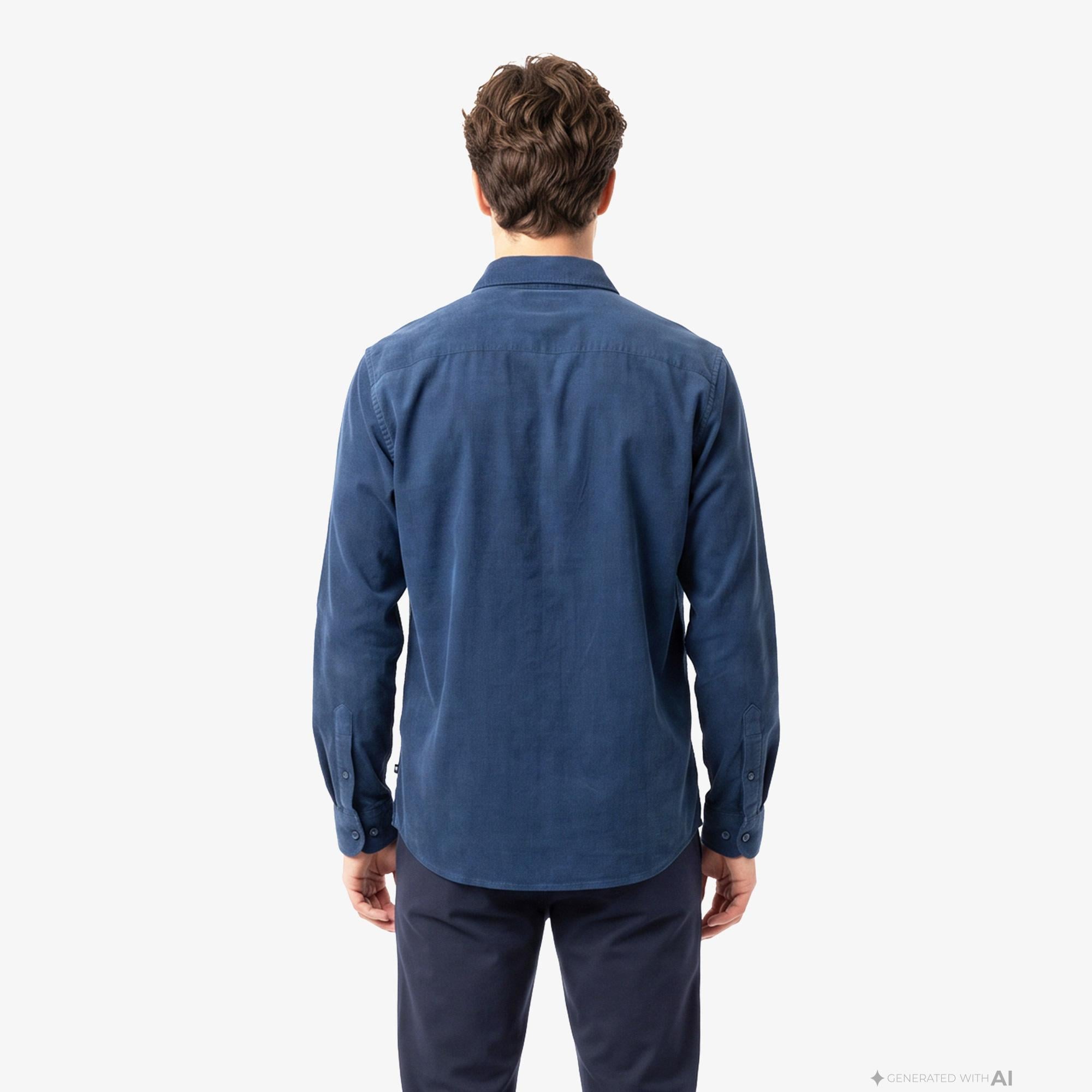Nautica Erkek Mavi Regular Fit Gömlek