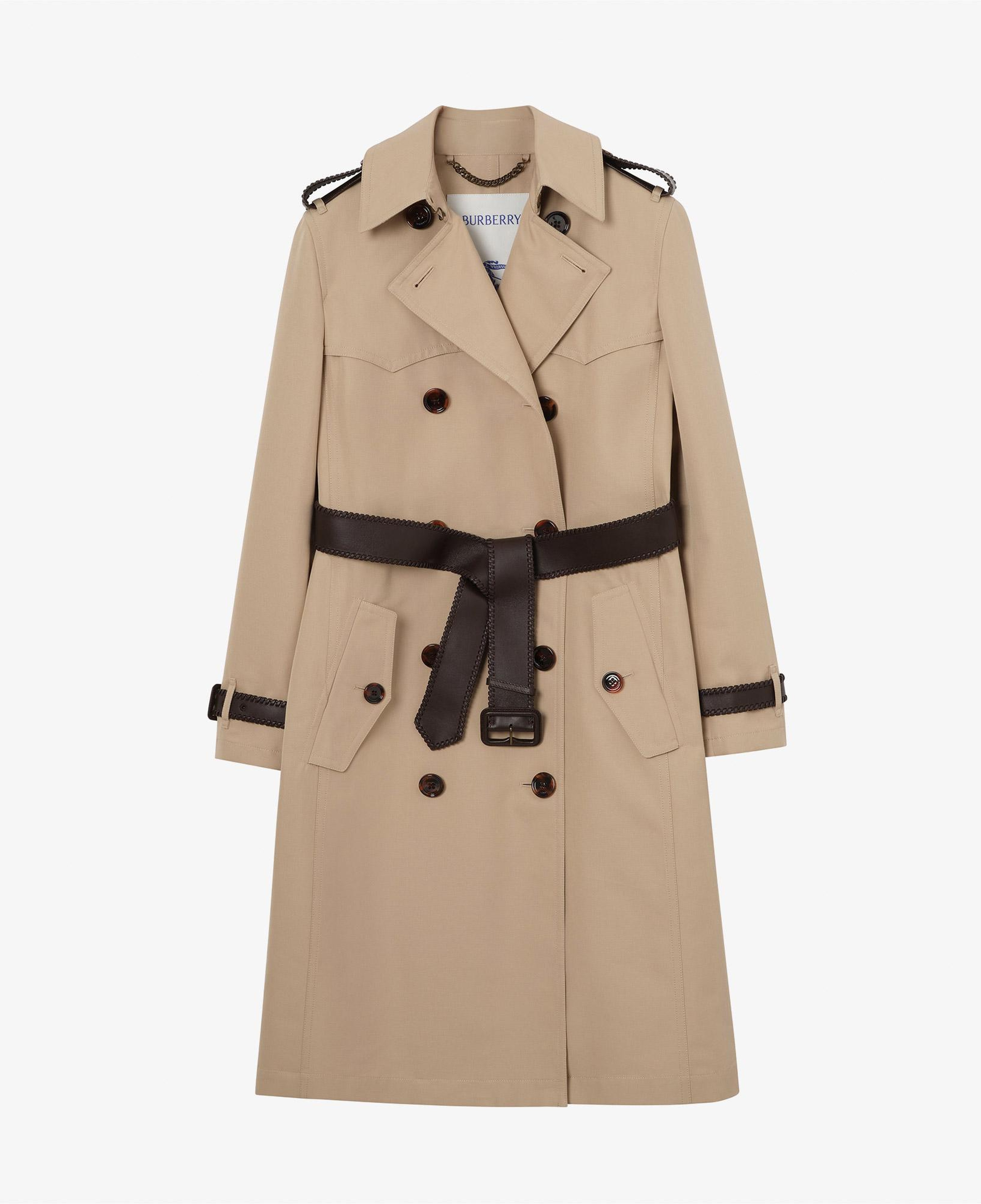 Burberry Kadın Bej Trençkot