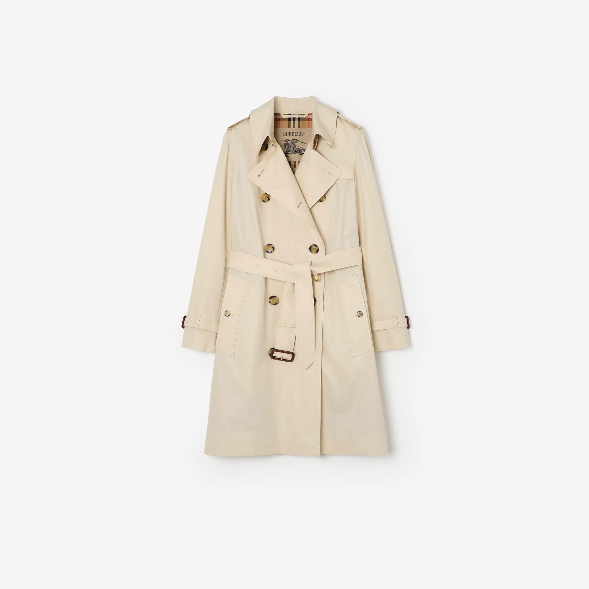 Burberry Kadın Bej Pardesü