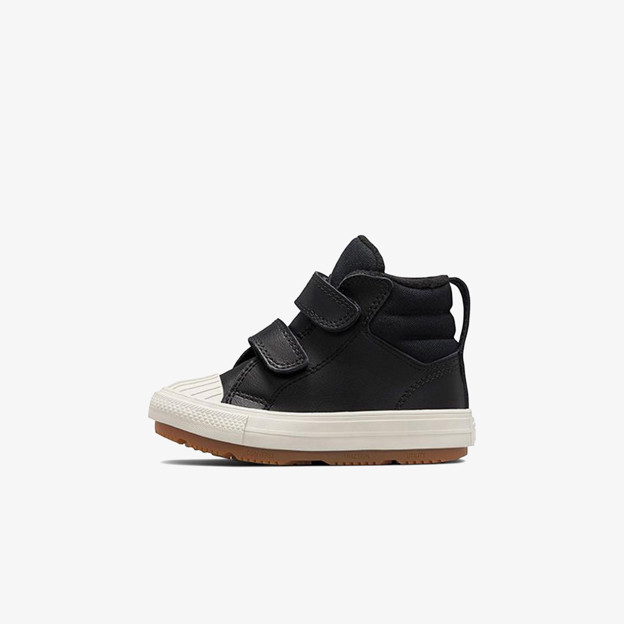 Converse Chuck Taylor All Star Berkshire Çocuk Siyah Deri Bot