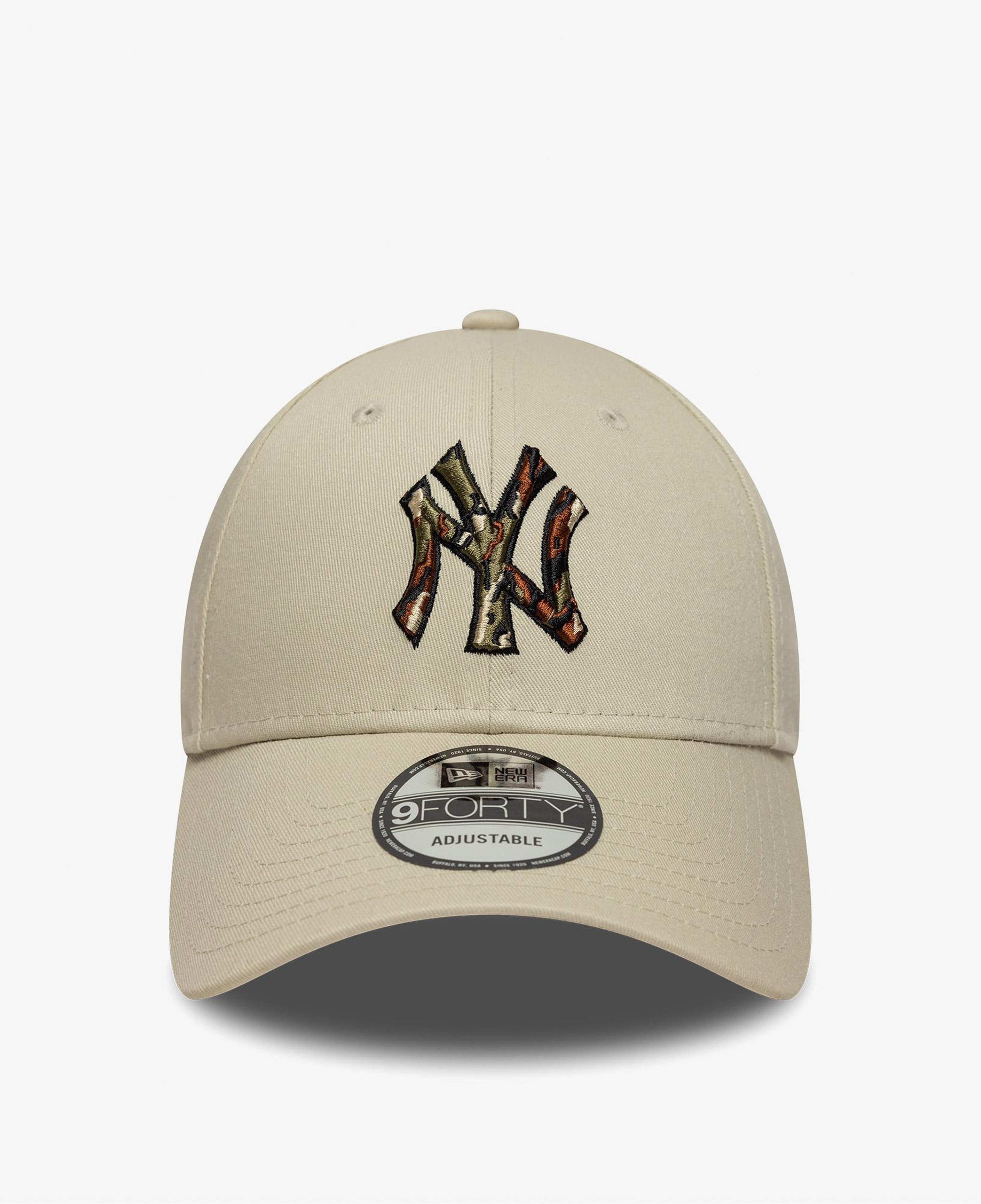 New Era Outline Camo 9forty Neyyan Unisex Krem Şapka