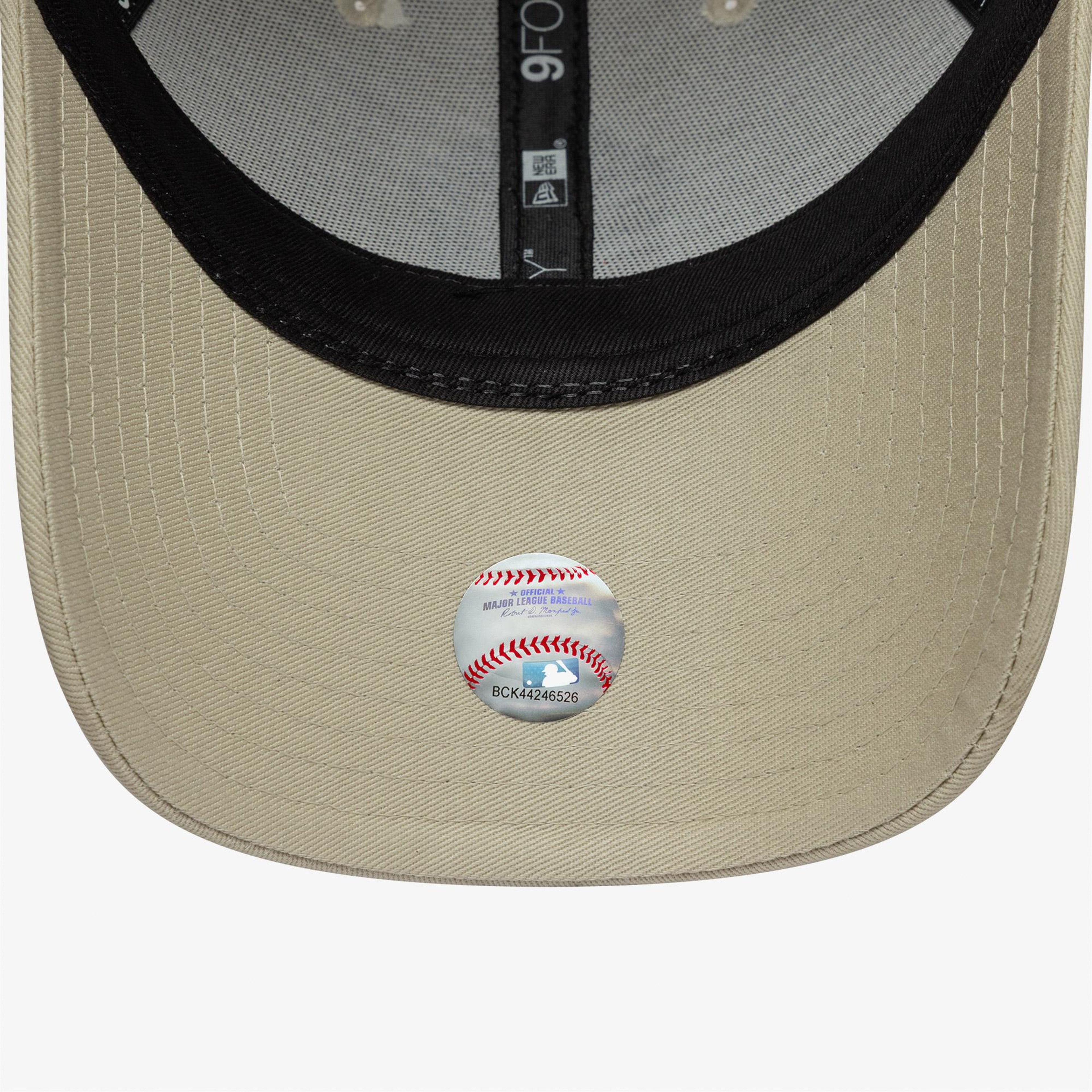 New Era Outline Camo 9forty Neyyan Unisex Krem Şapka