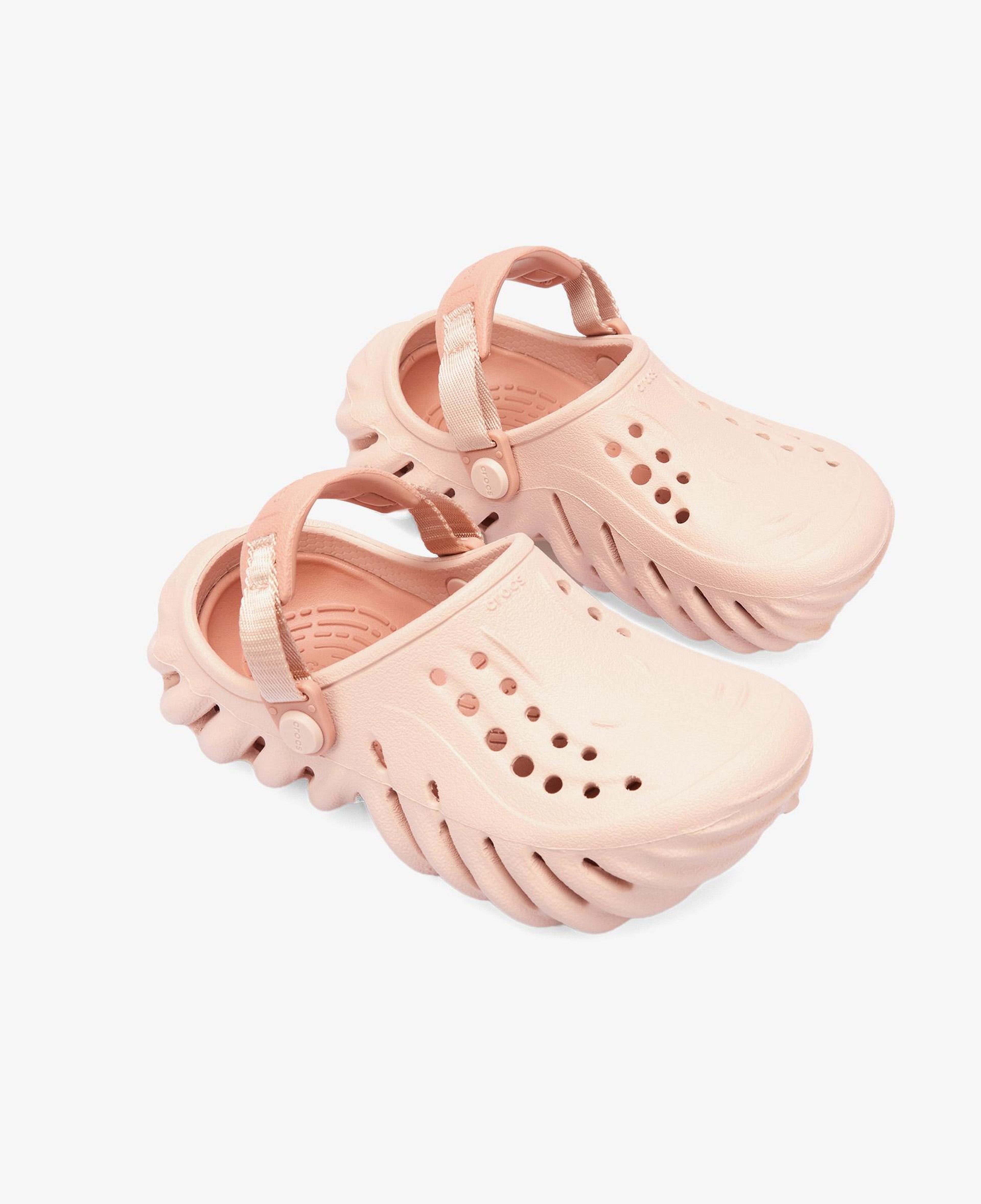 Crocs Echo Clog Çocuk Pembe Terlik