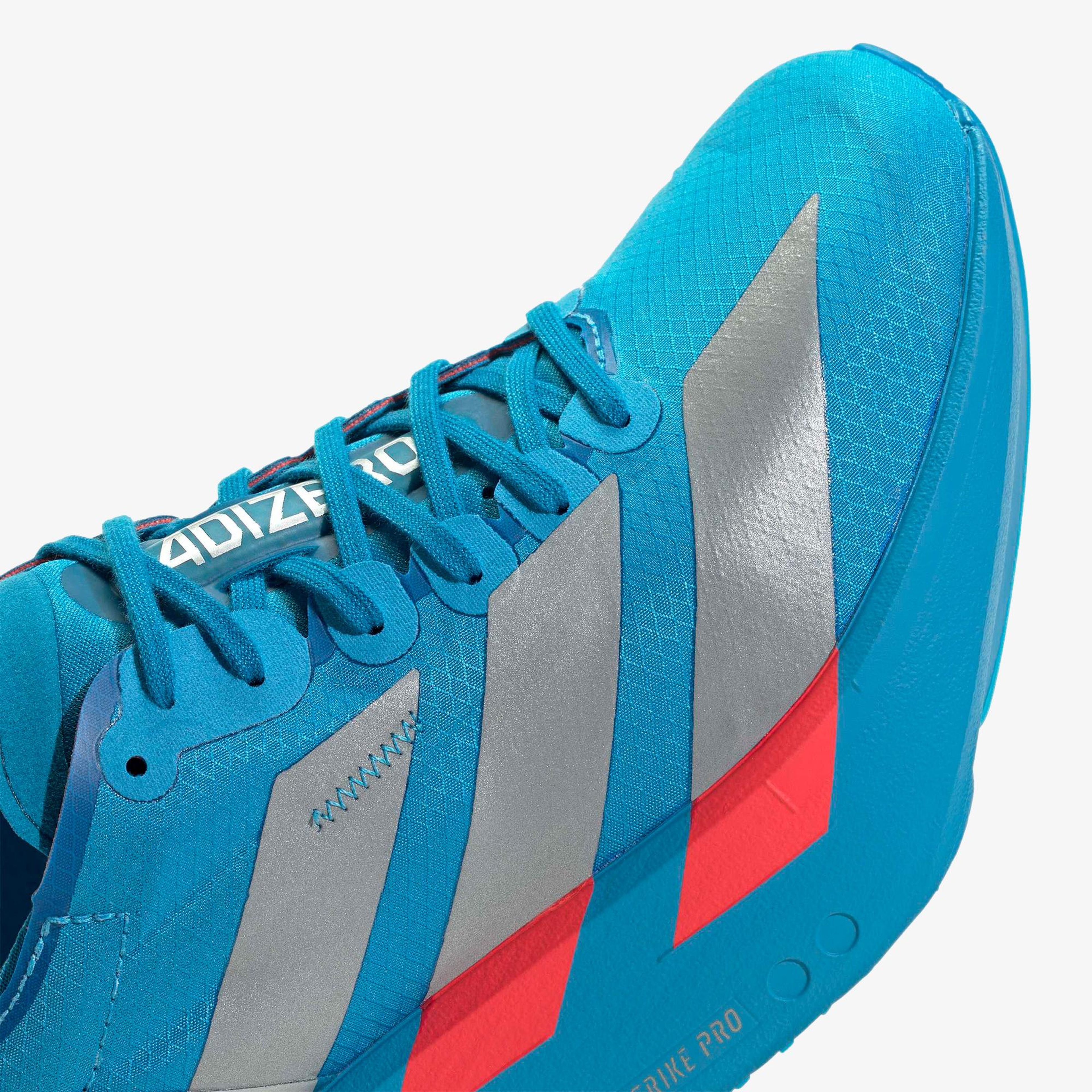 adidas Adizero Adios Pro 4 Kadın Mavi Koşu Ayakkabısı