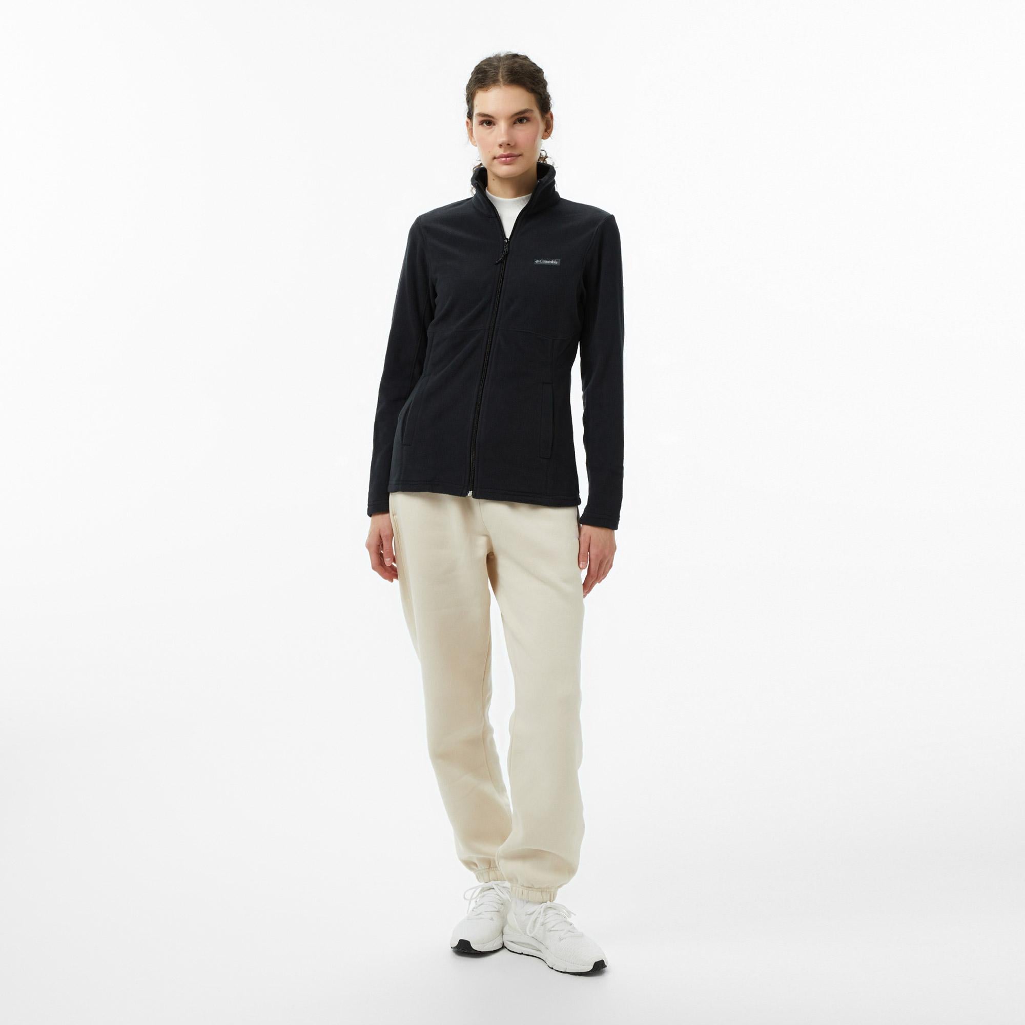 Columbia Basin Trail III Full Zip Kadın Siyah Outdoor Polar