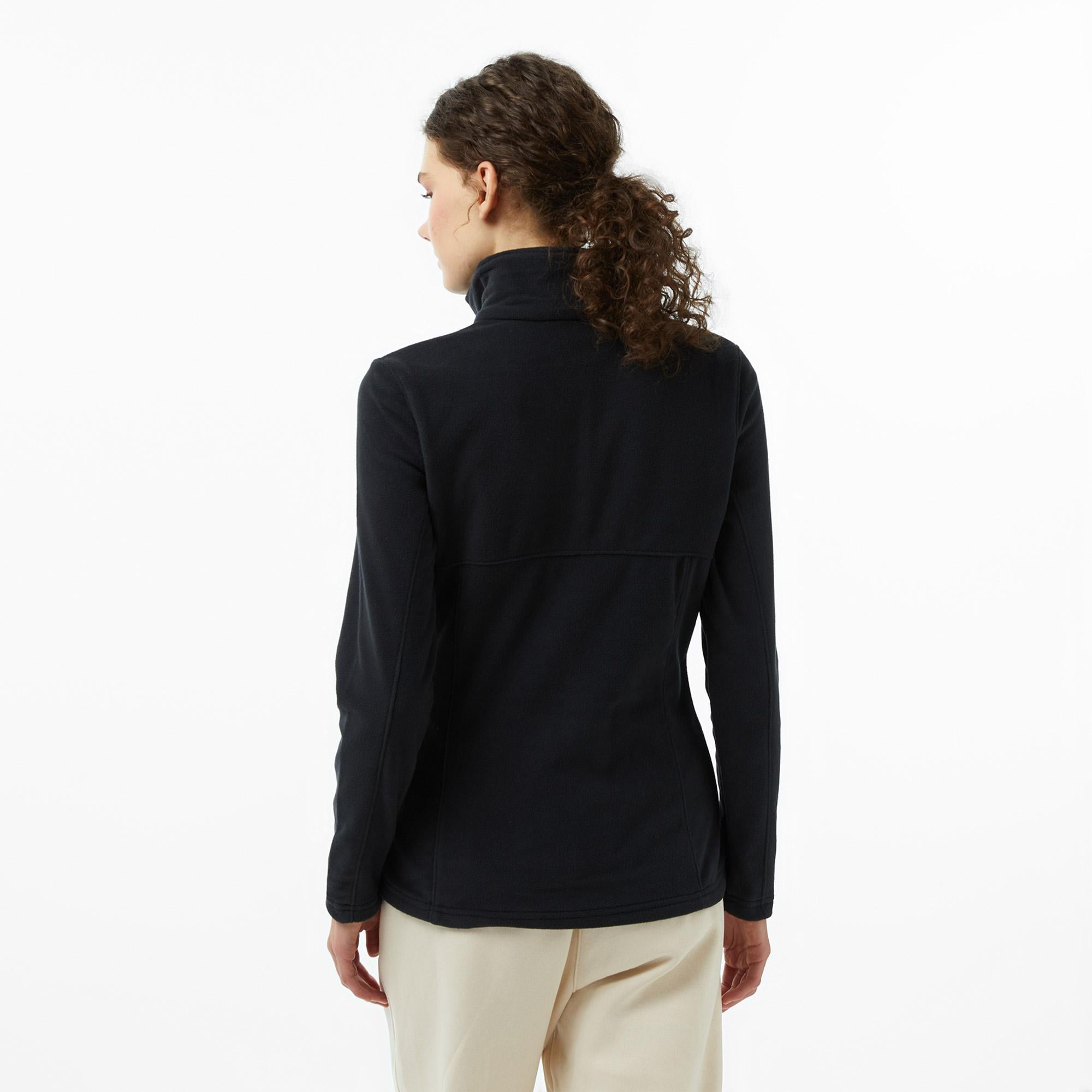 Columbia Basin Trail III Full Zip Kadın Siyah Outdoor Polar