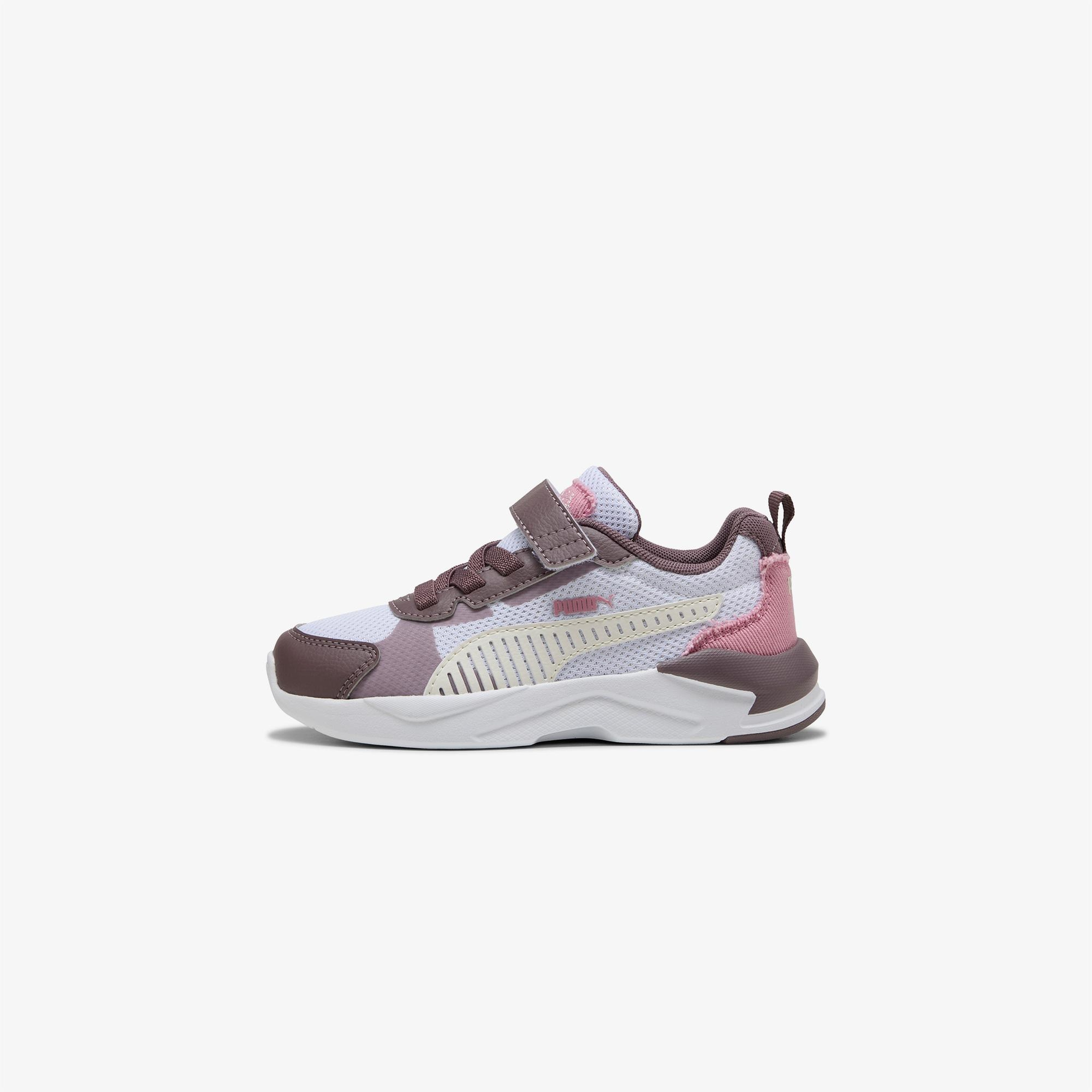 Puma X-Ray 3 Lt Mid 90S Ac+ Ps Çocuk Mor Spor Ayakkabı