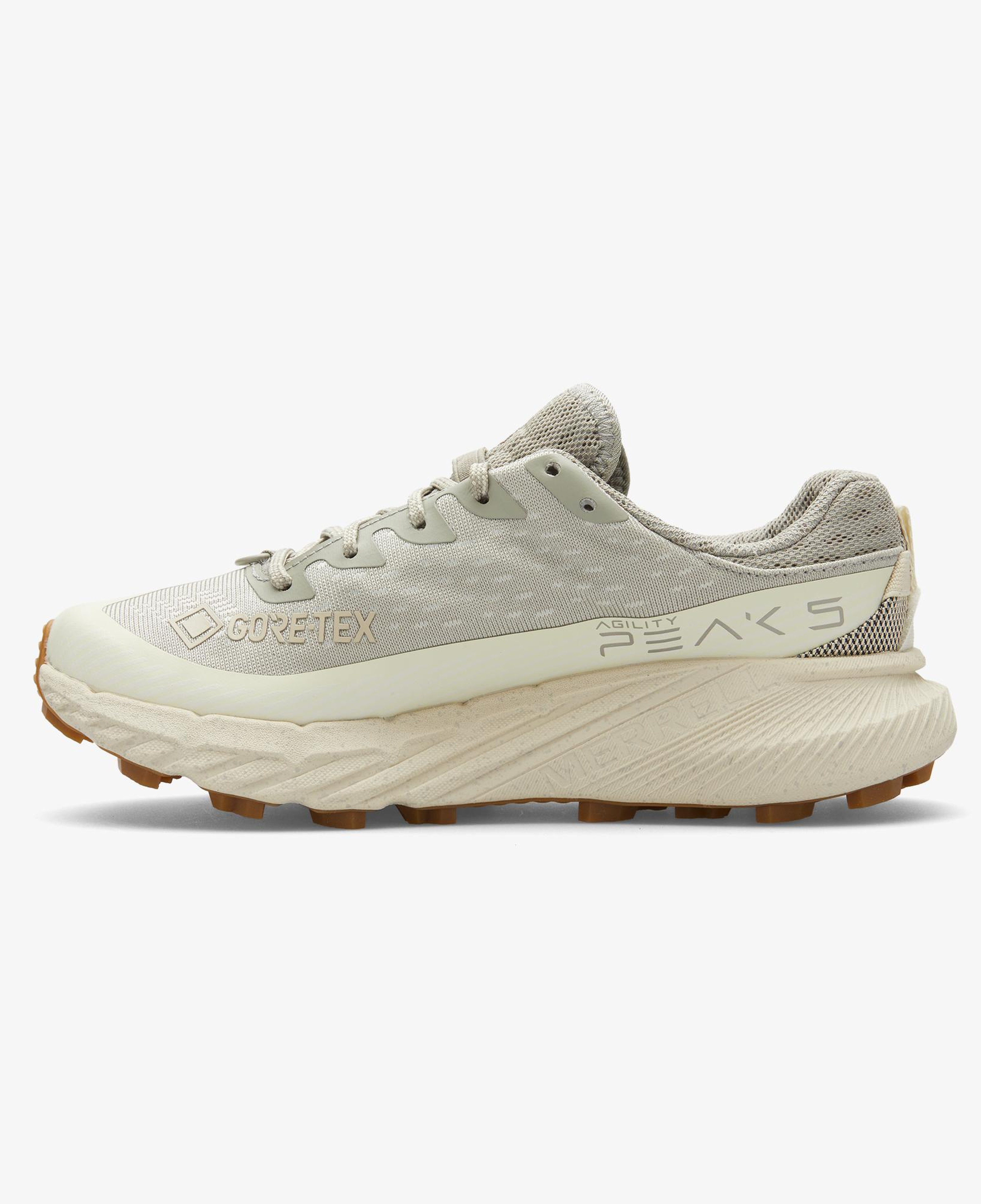 Merrell Agility Peak 5 Gore-Tex Kadın Krem Koşu Ayakkabısı