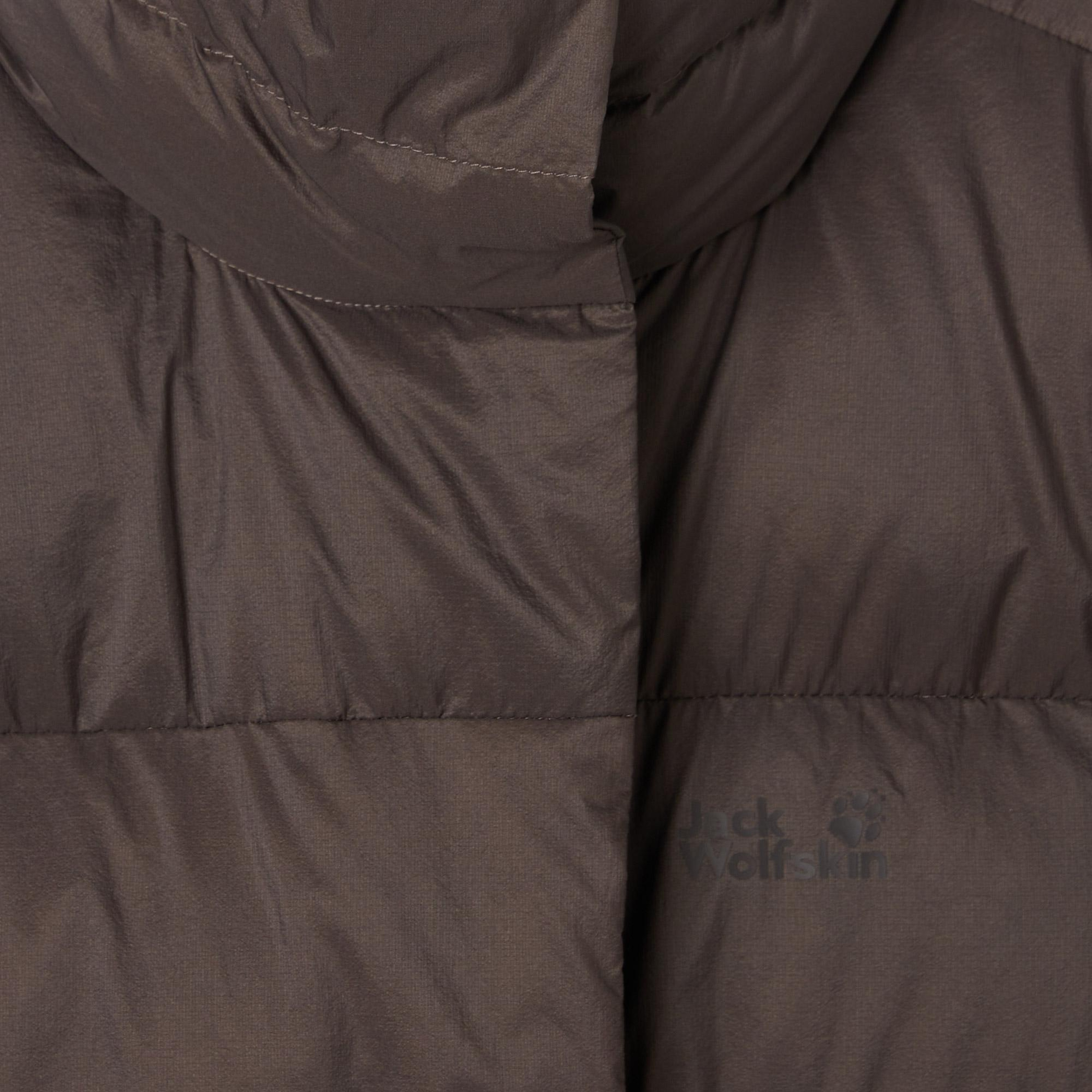 Jack Wolfskin icy Hill Rds Kadın Kahverengi Outdoor Ceket