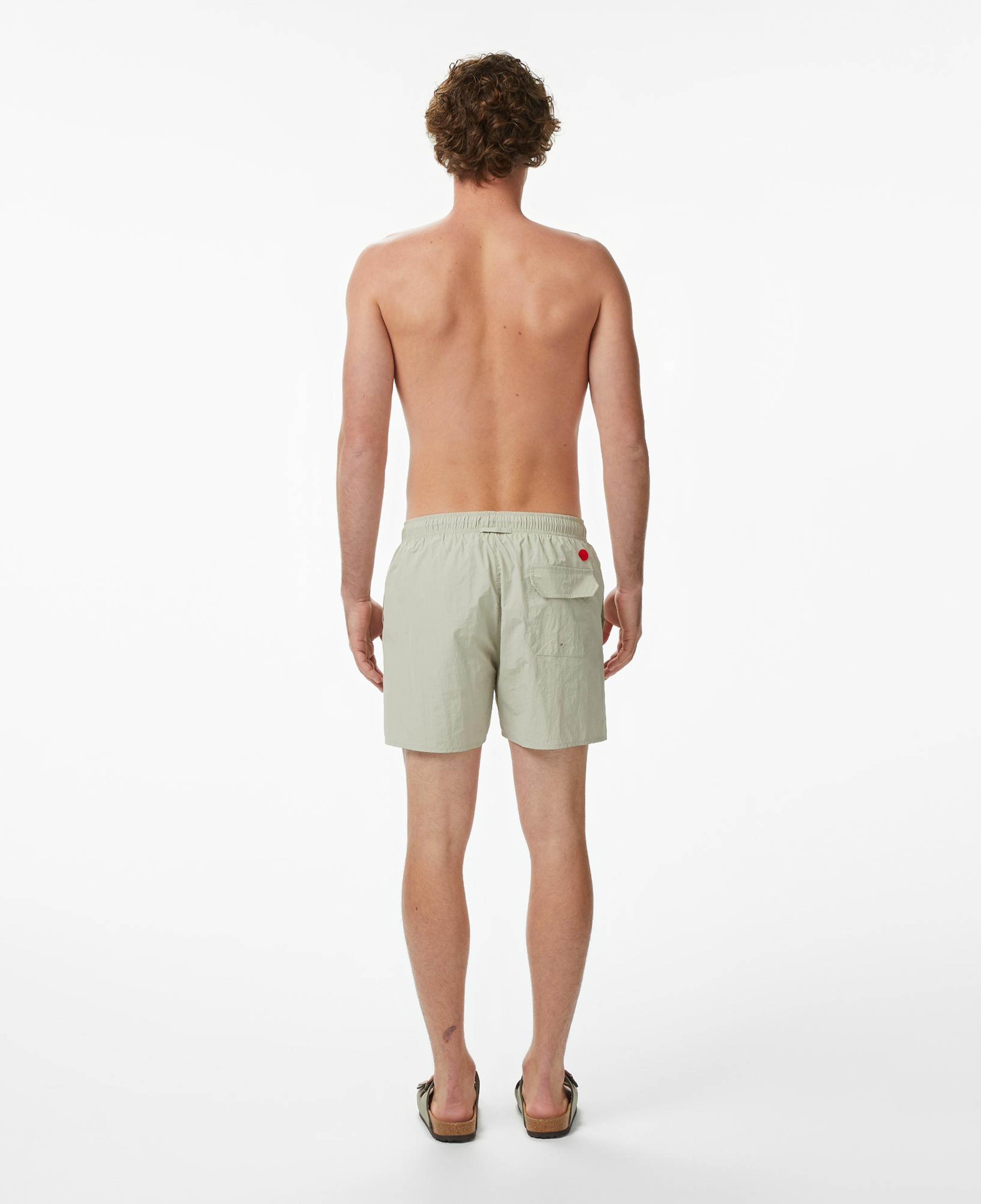 UNITED4 Comfort Fit Erkek Krem Deniz Şortu