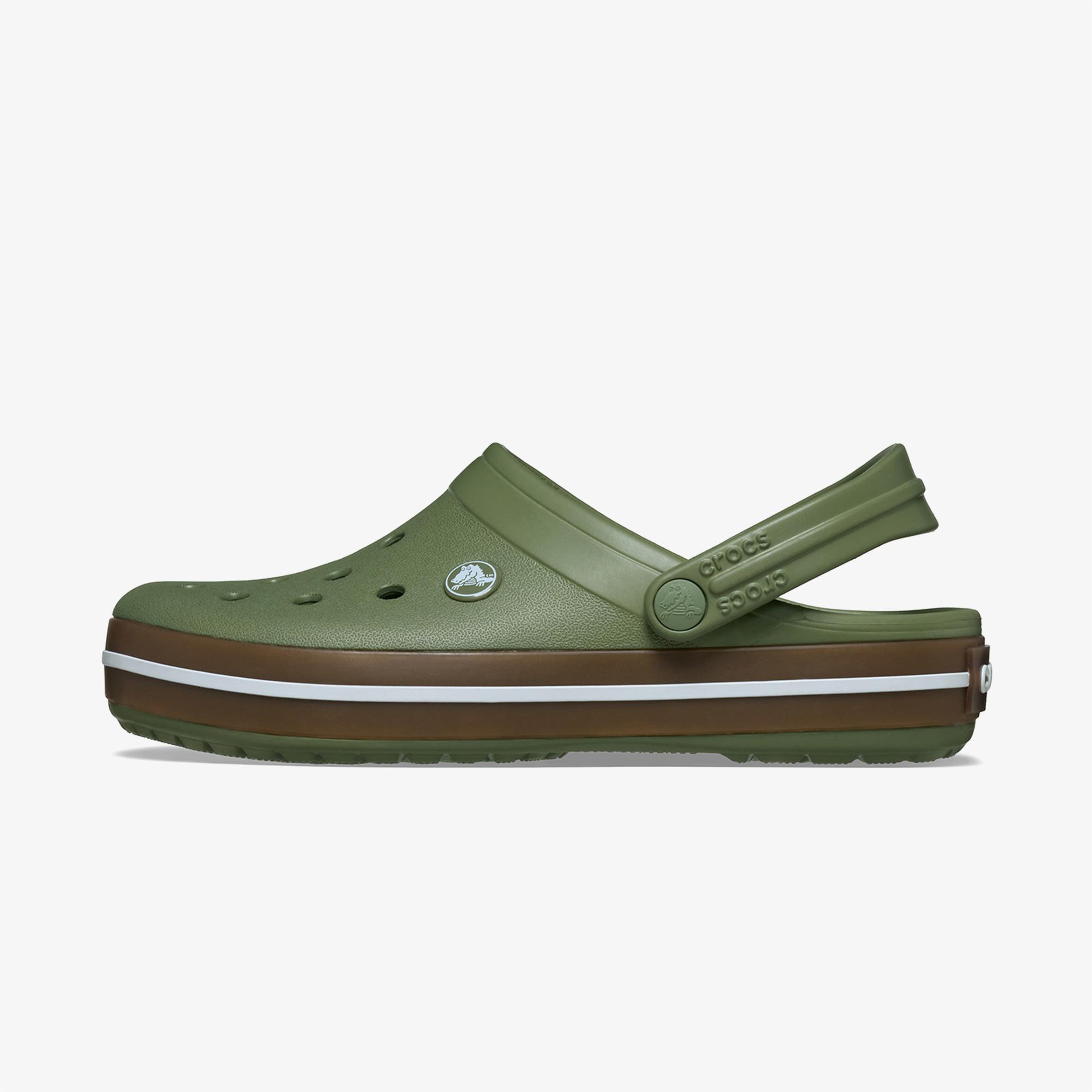 Crocs Crocband Gum Clog Unisex Haki Terlik