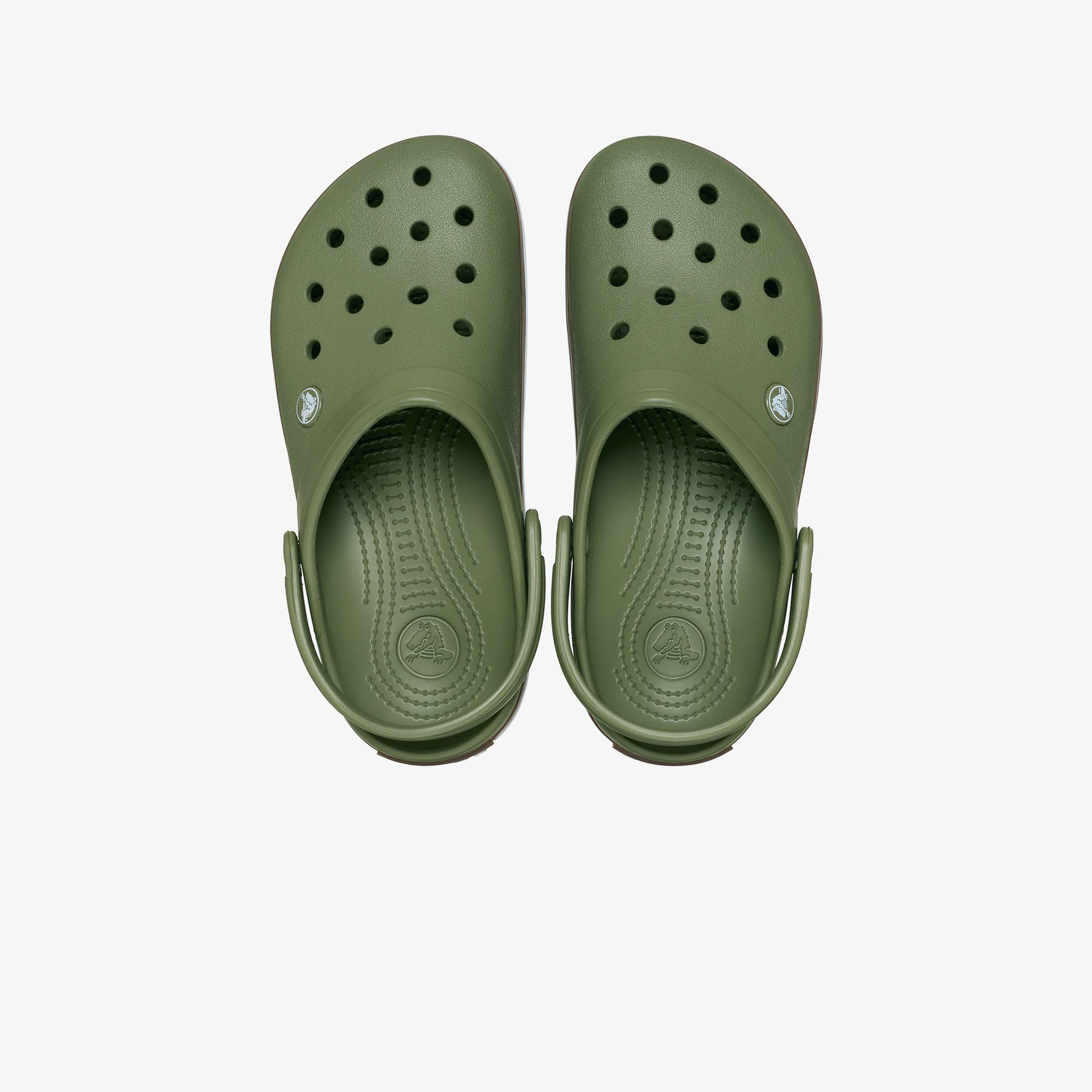 Crocs Crocband Gum Clog Unisex Haki Terlik