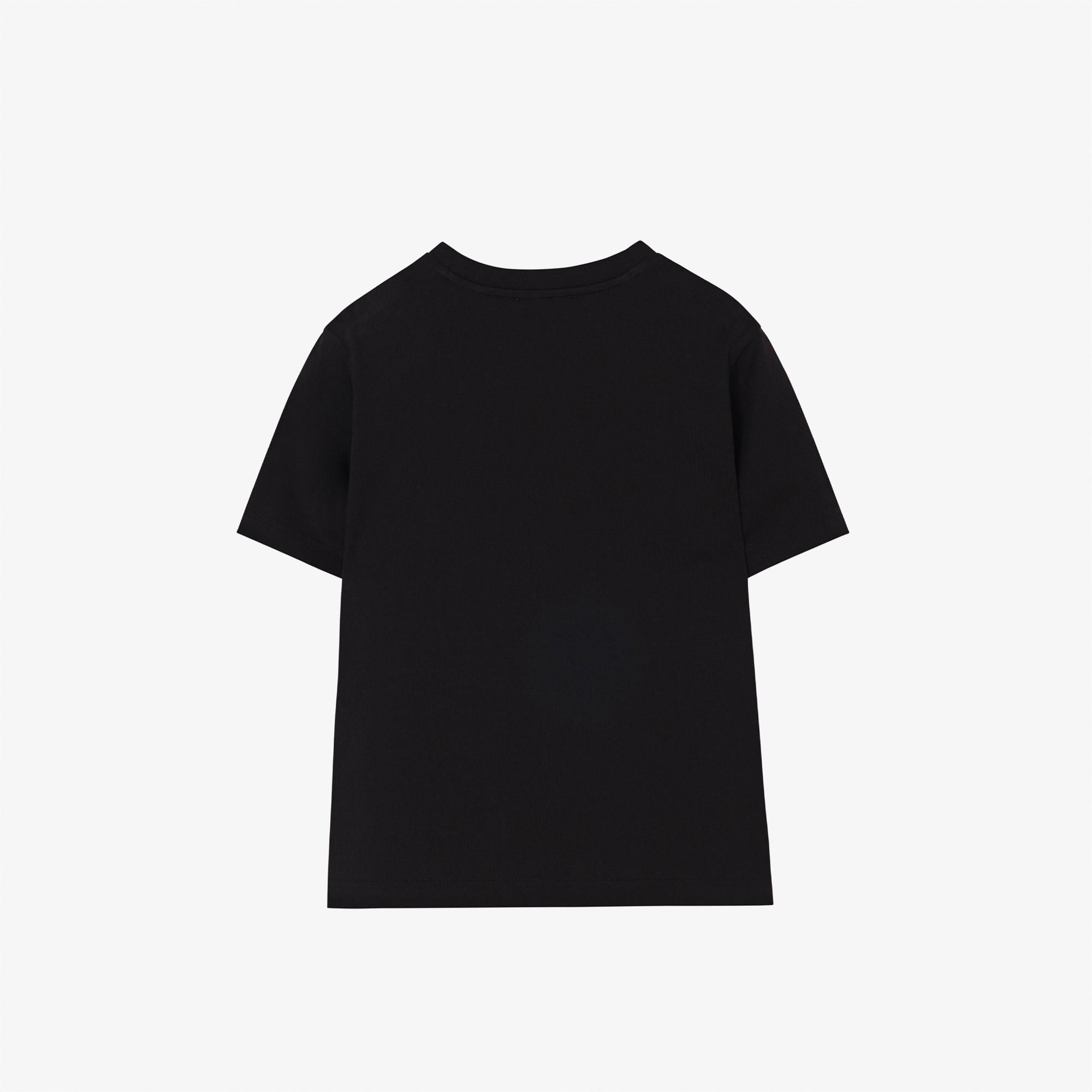 Burberry Cedar Crest Çocuk Siyah T-Shirt