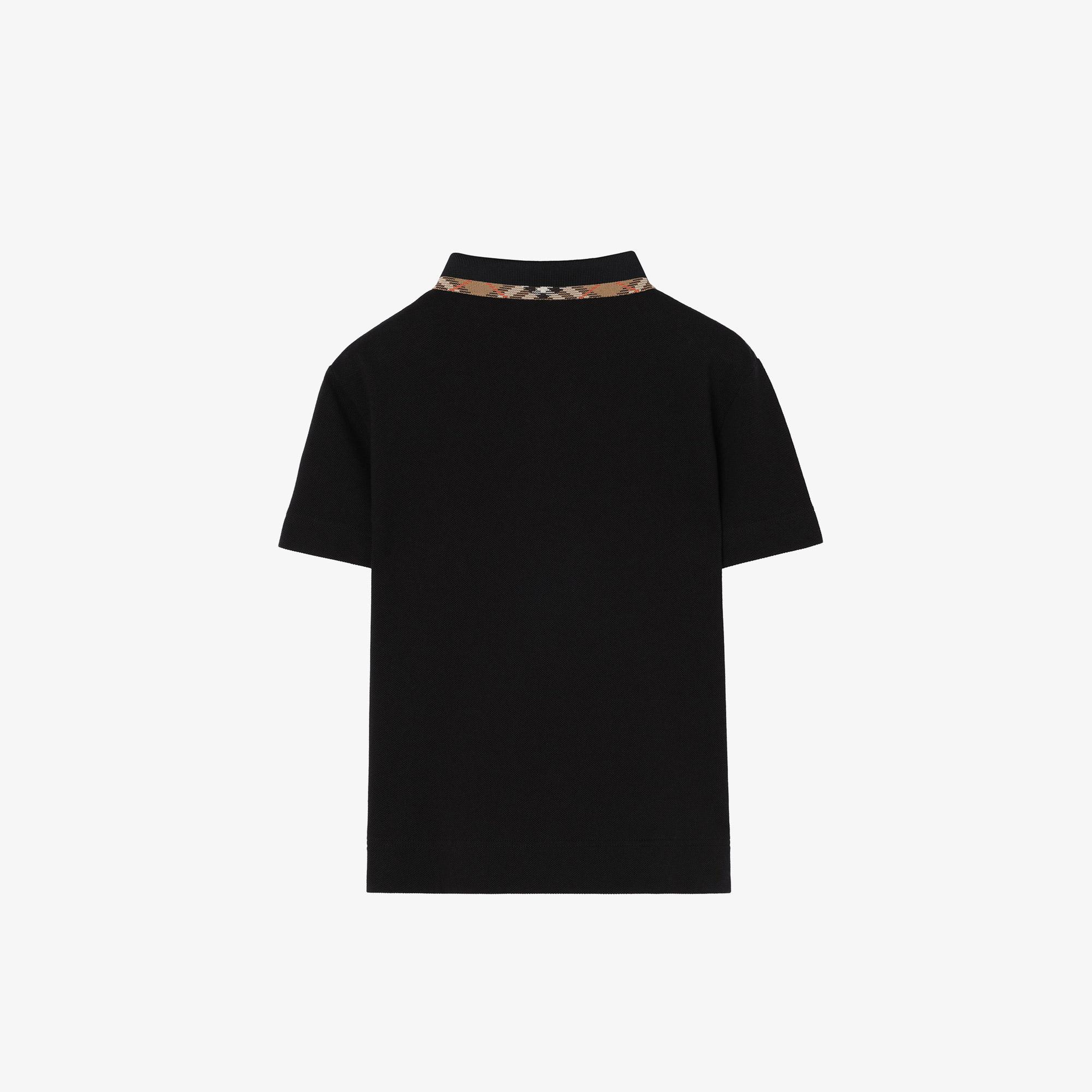 Burberry Johane Çocuk Siyah Polo