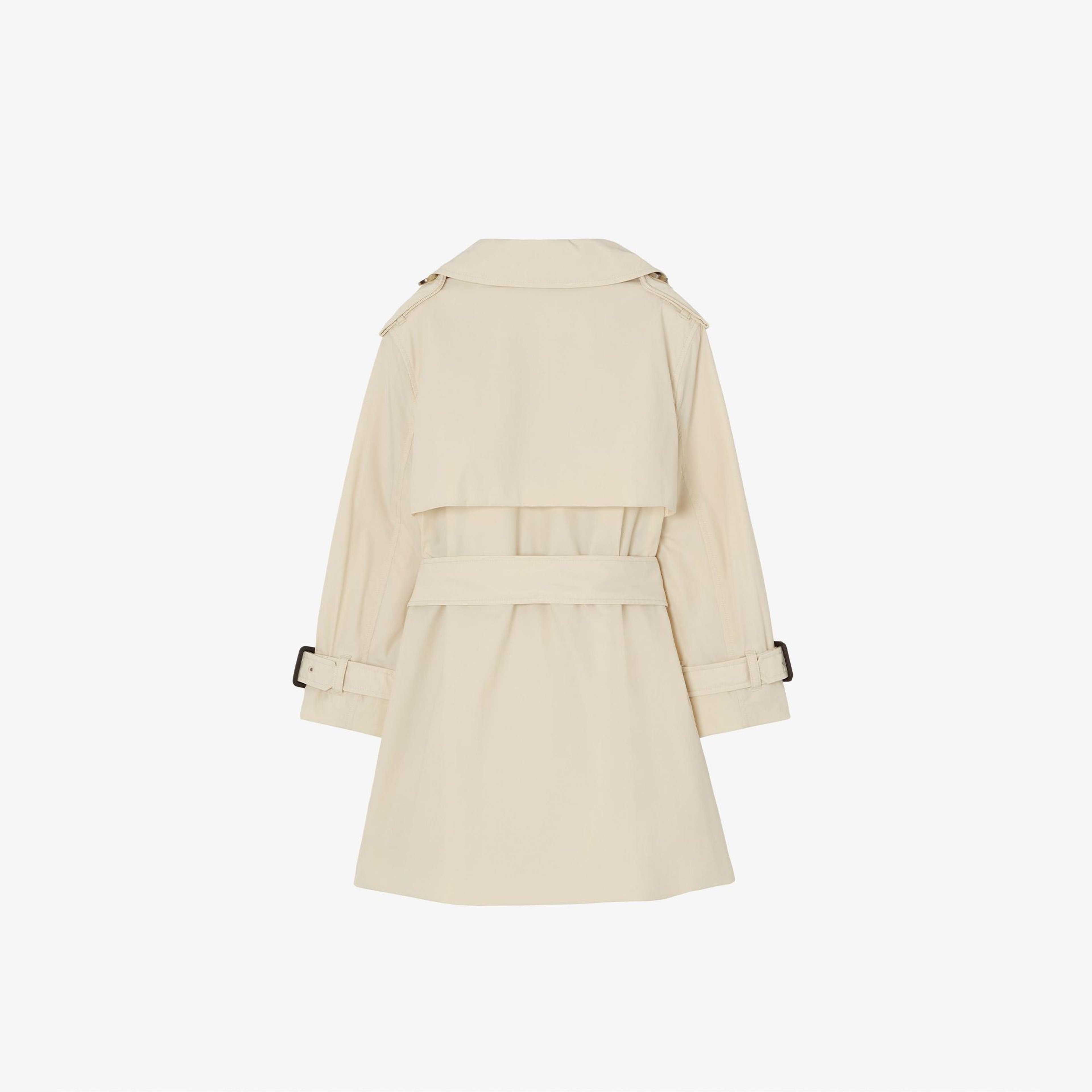 Burberry Laura Çocuk Krem Pardesü