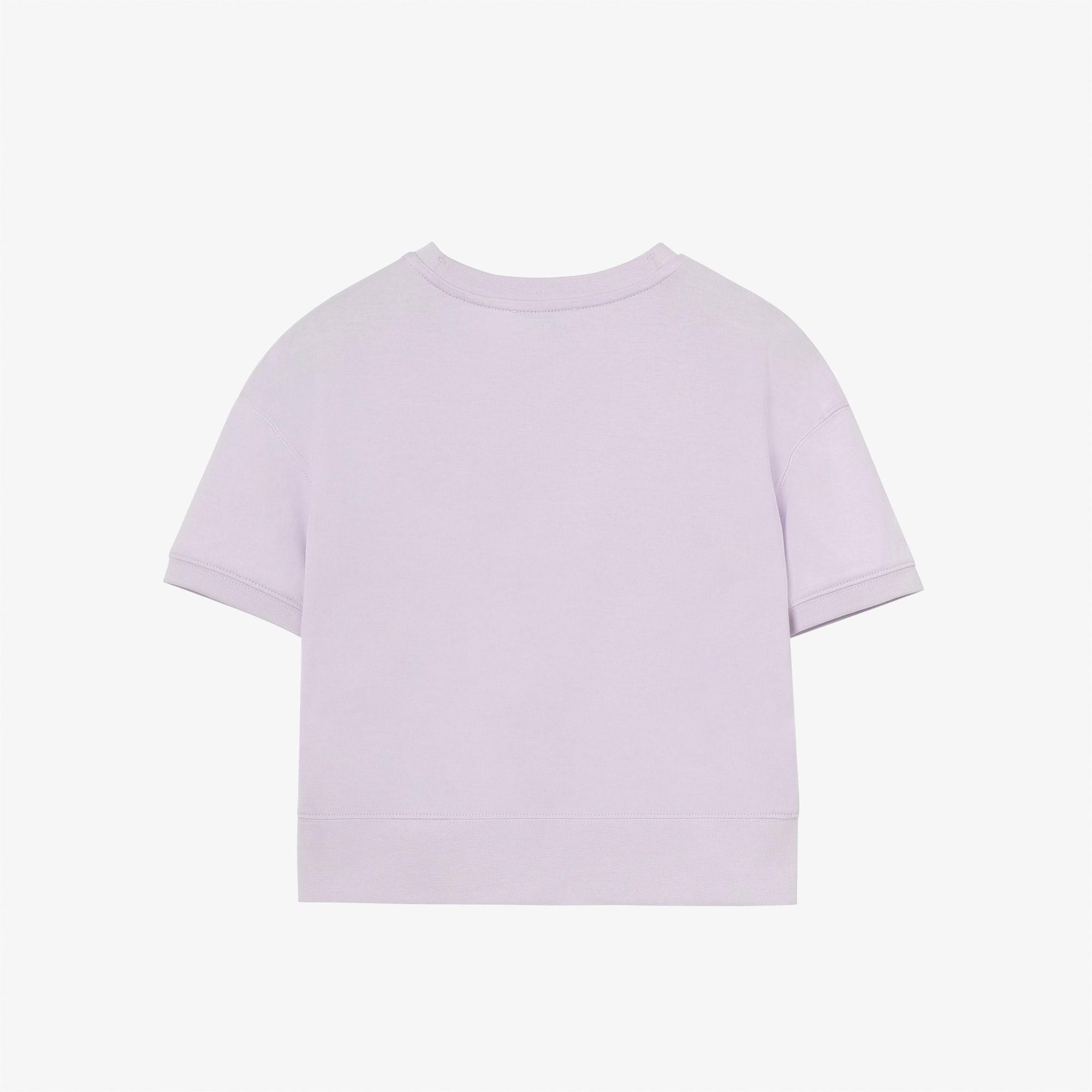 Burberry Pia Bear Çocuk Mor T-Shirt