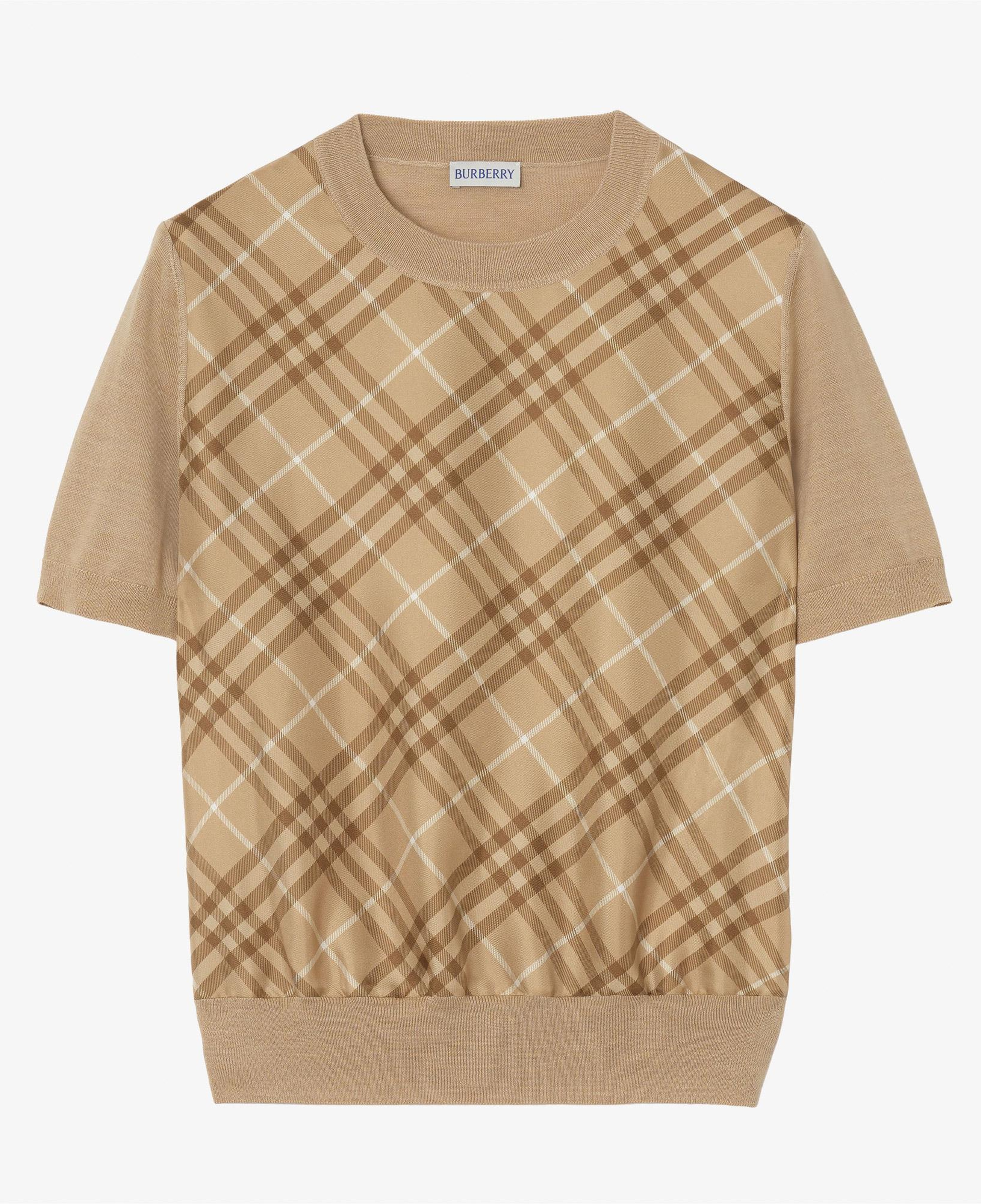 Burberry Sandrina Slk Kadın Kahverengi Triko