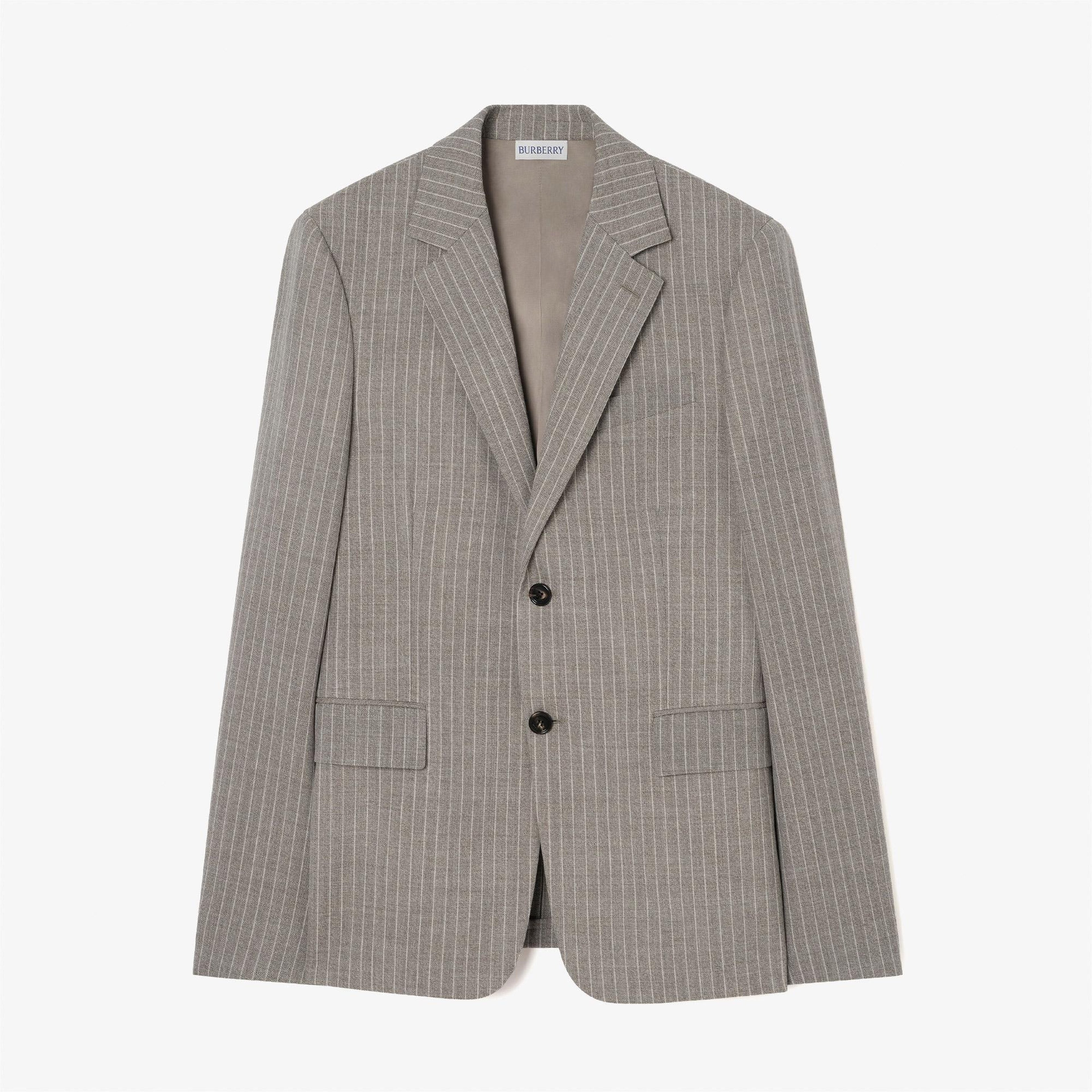 Burberry Sloane Erkek Gri Ceket