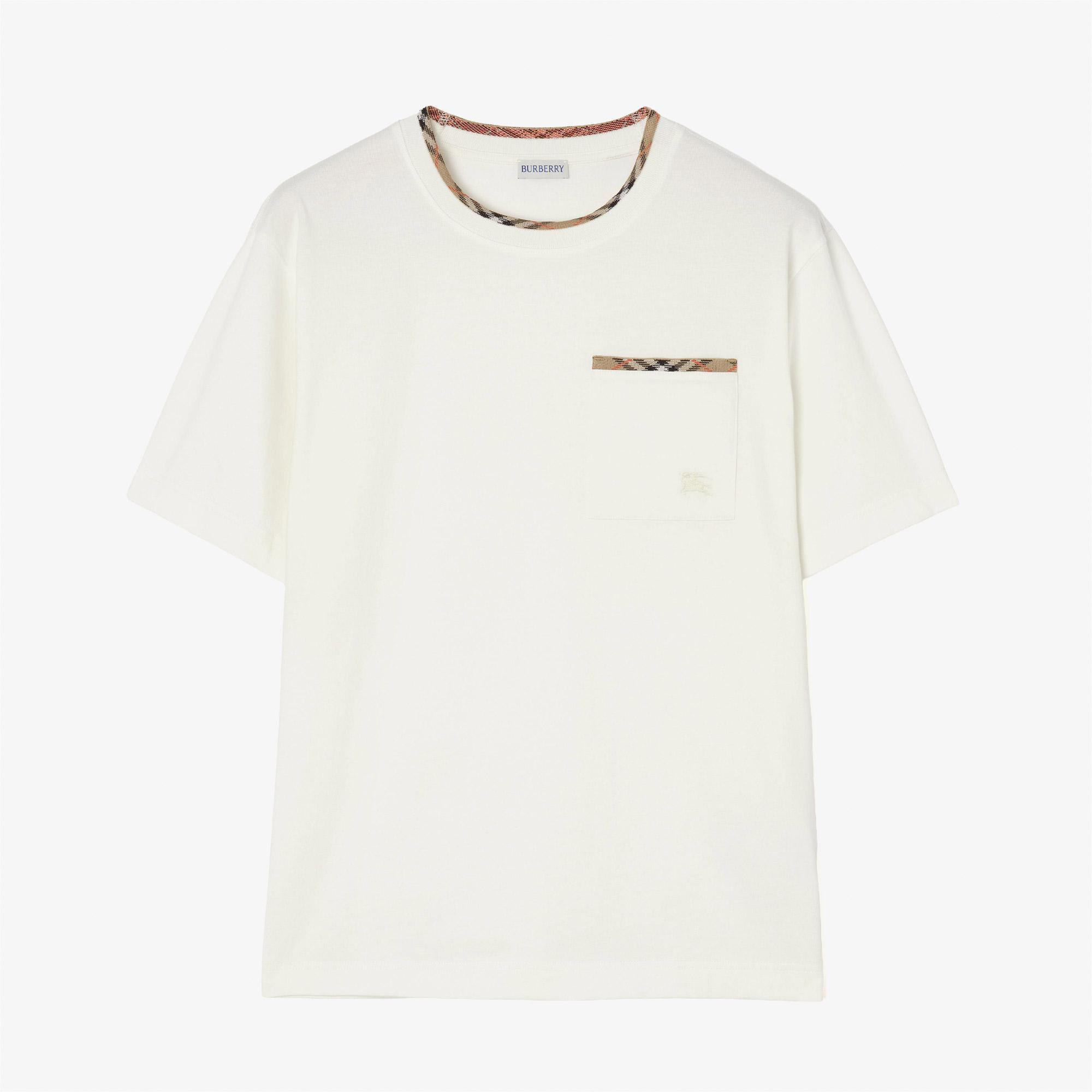 Burberry Ryan Erkek Beyaz T-Shirt