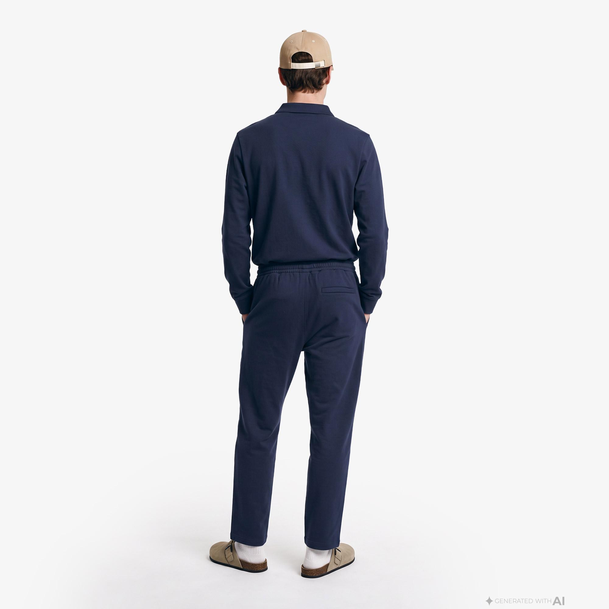 Calvin Klein Premtrry Micro Logo Jogger Erkek Mavi Eşofman Altı