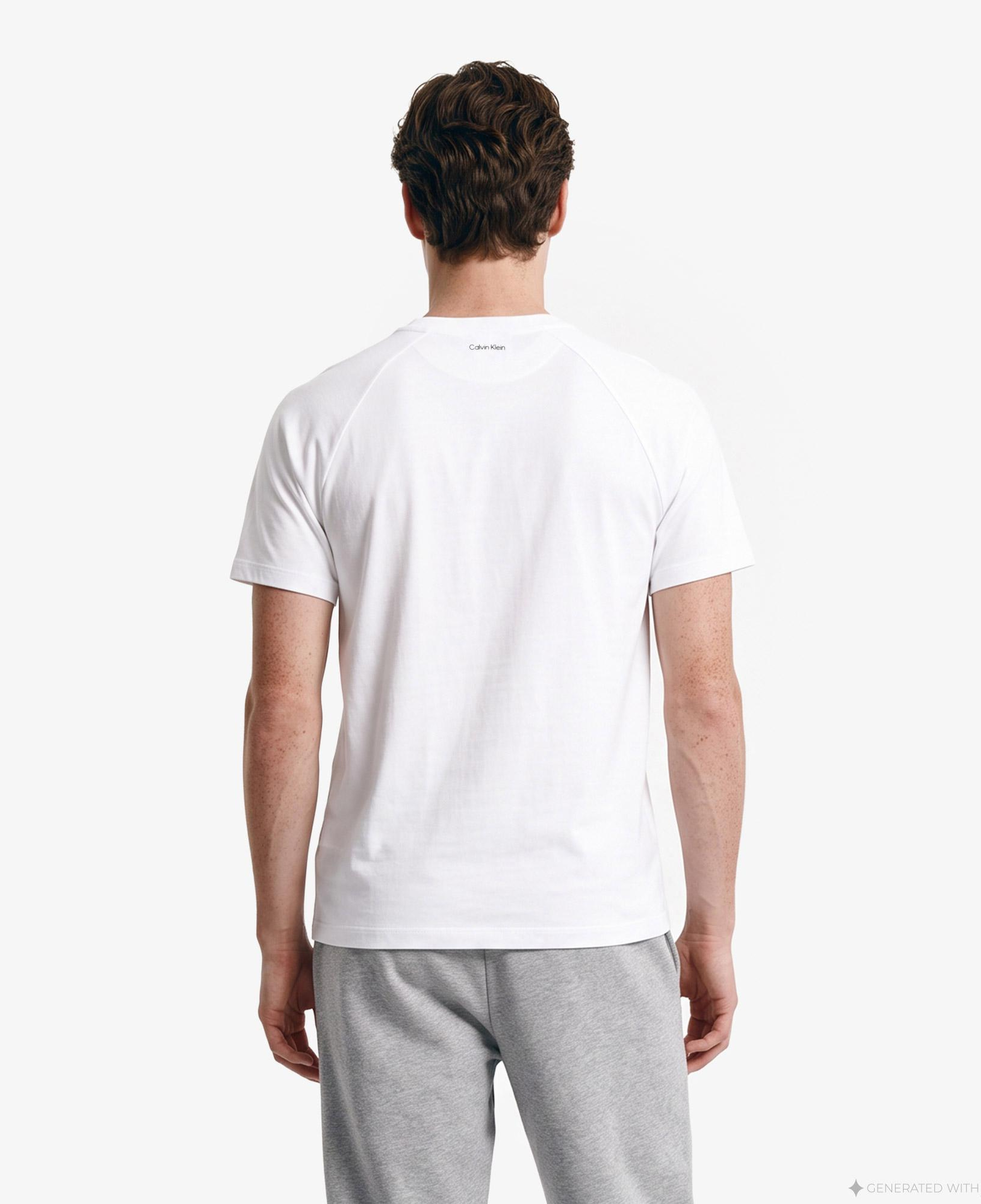 Calvin Klein 20S Easy Classic Tape Erkek Beyaz T-Shirt