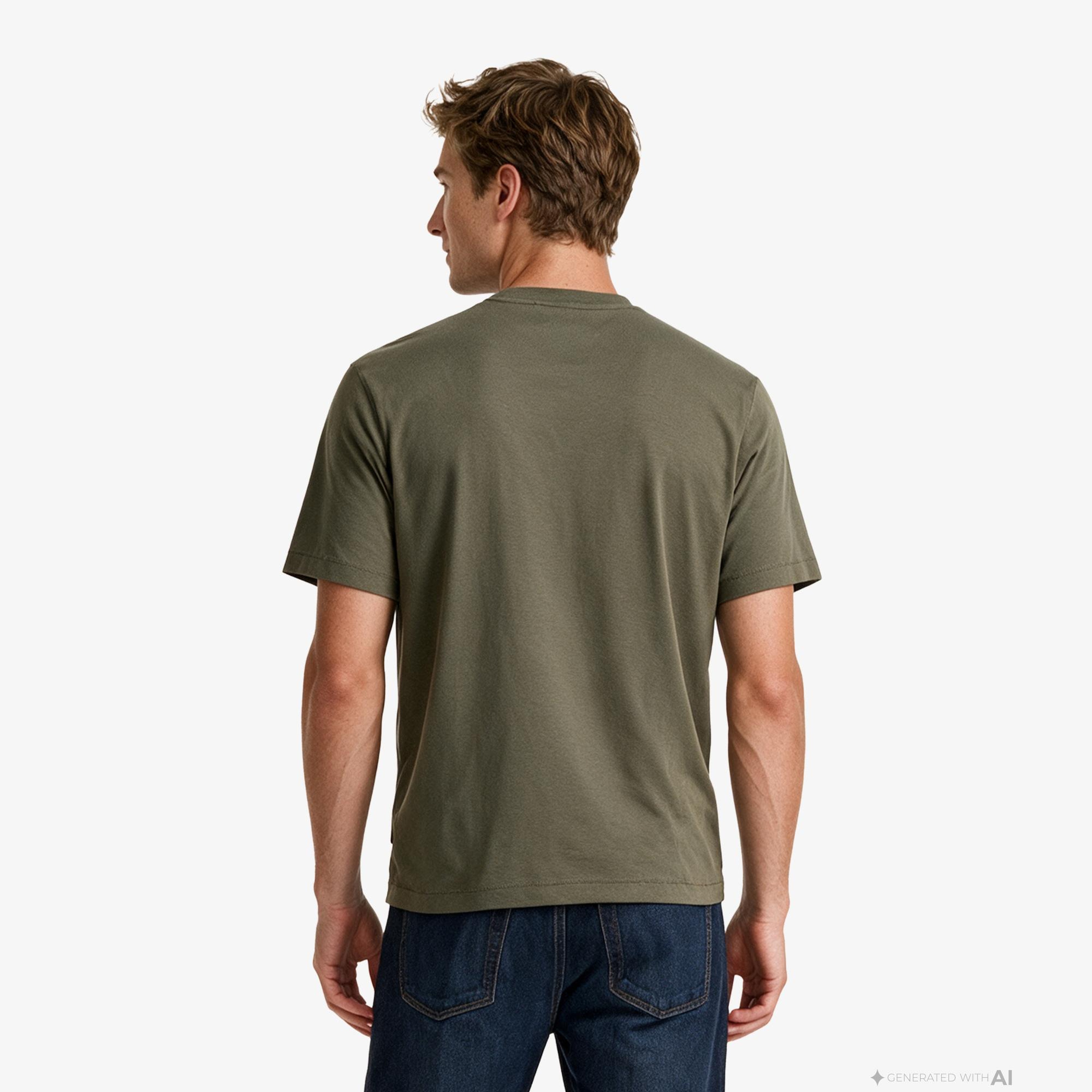 Calvin Klein Hero Monologo 20S Erkek Bej T-Shirt