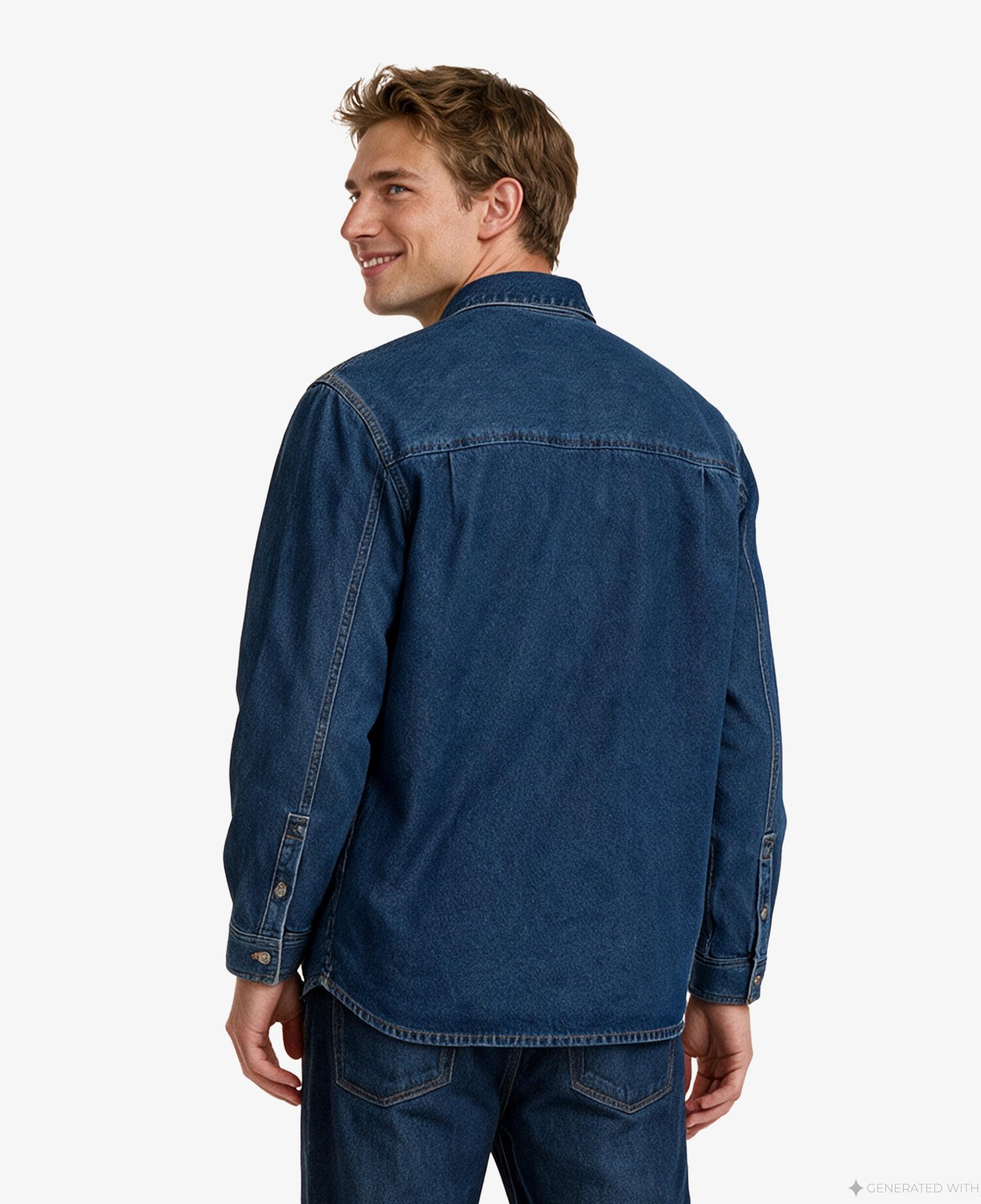 Calvin Klein 90S Pacifico Erkek Mavi Gömlek