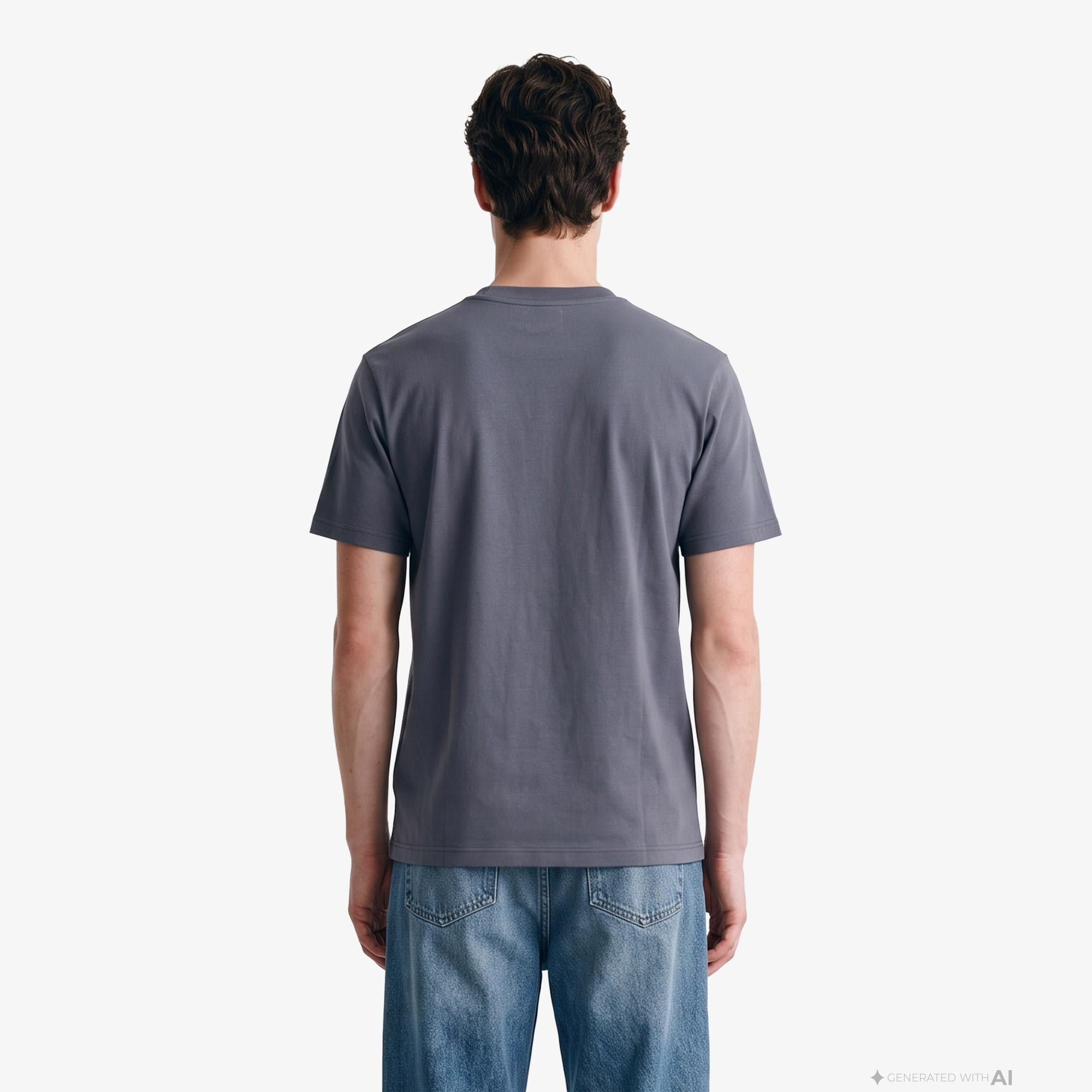 Boss Interlock Erkek Lacivert T-Shirt