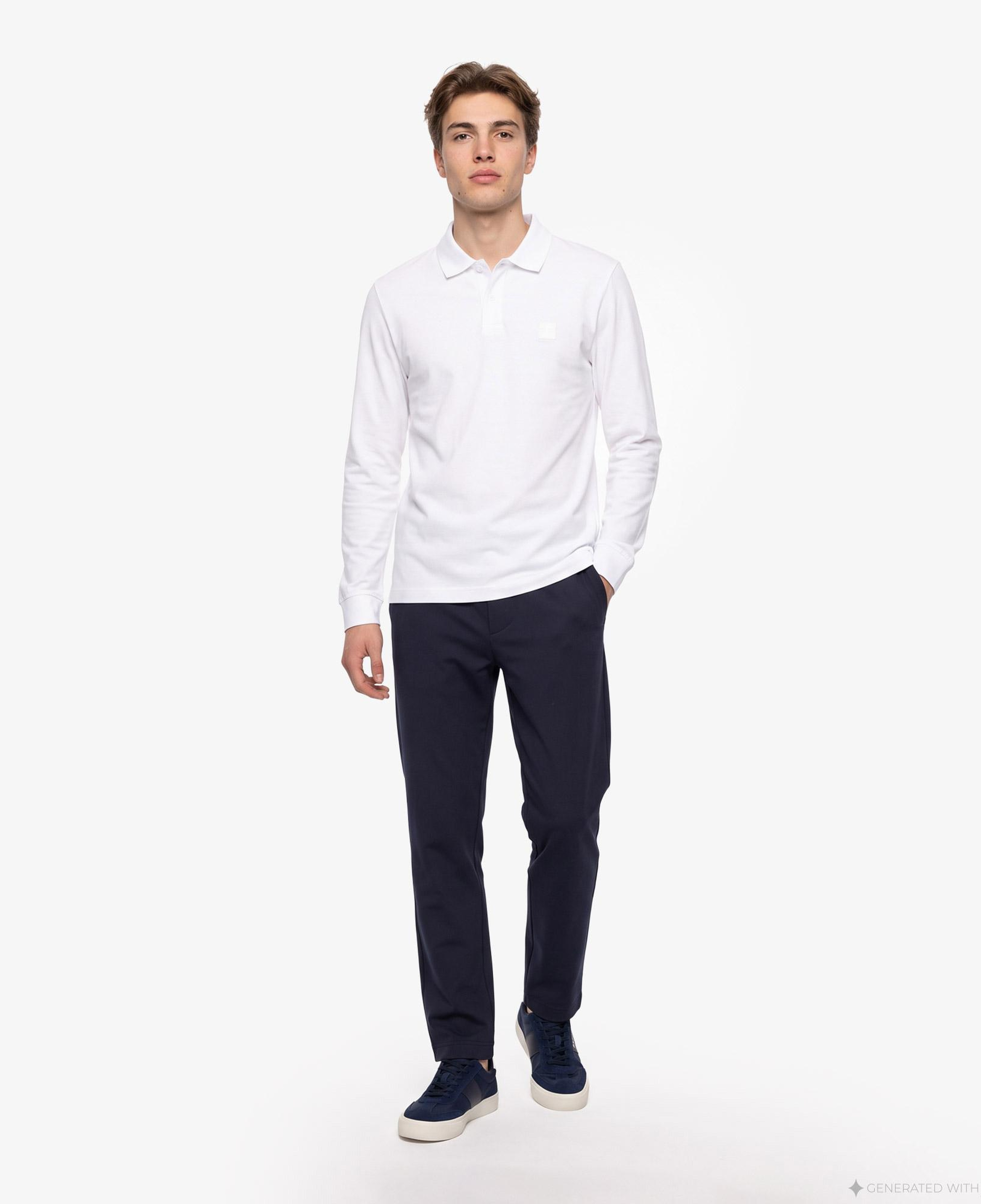 Boss Passerby Erkek Beyaz Polo