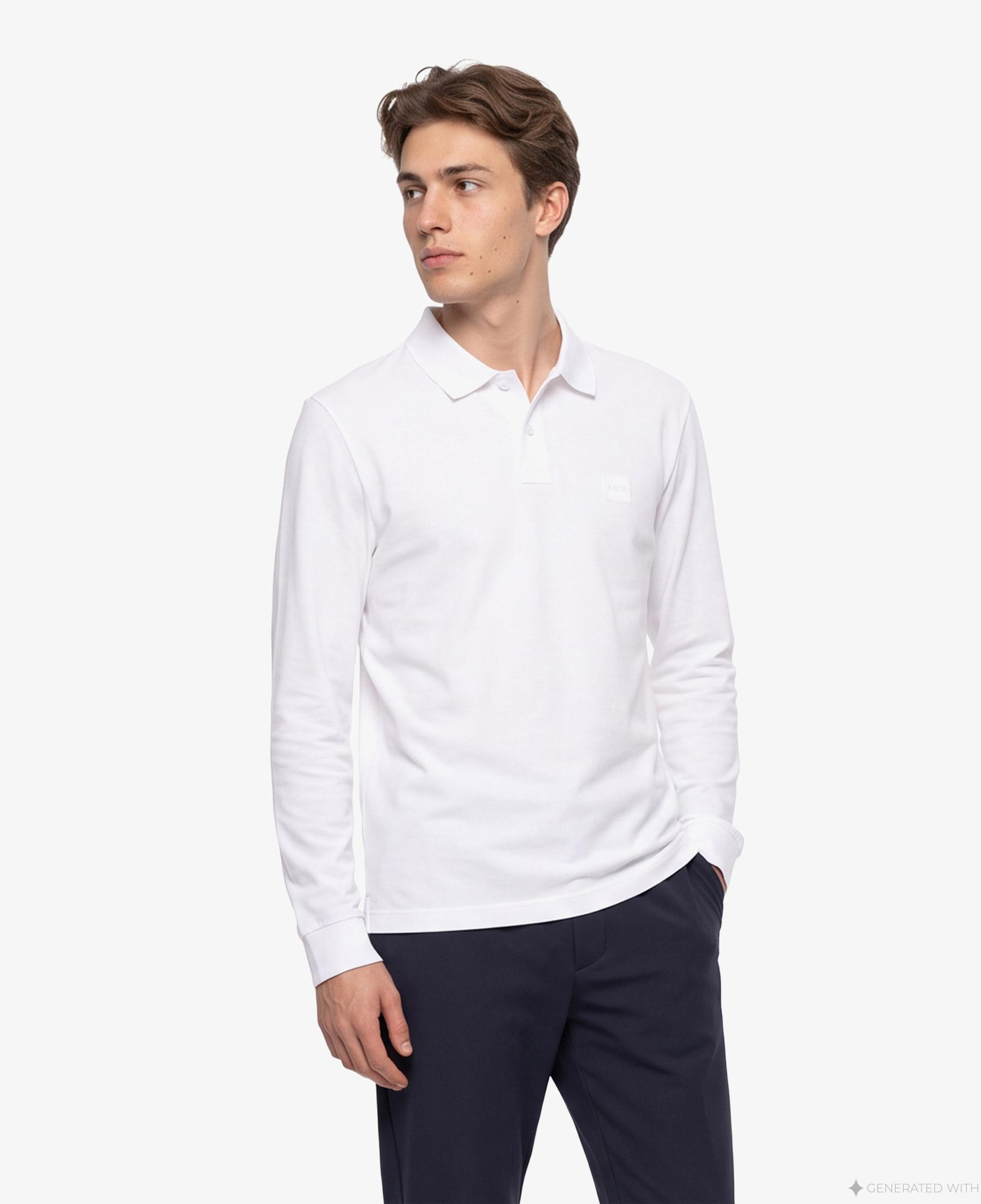 Boss Passerby Erkek Beyaz Polo