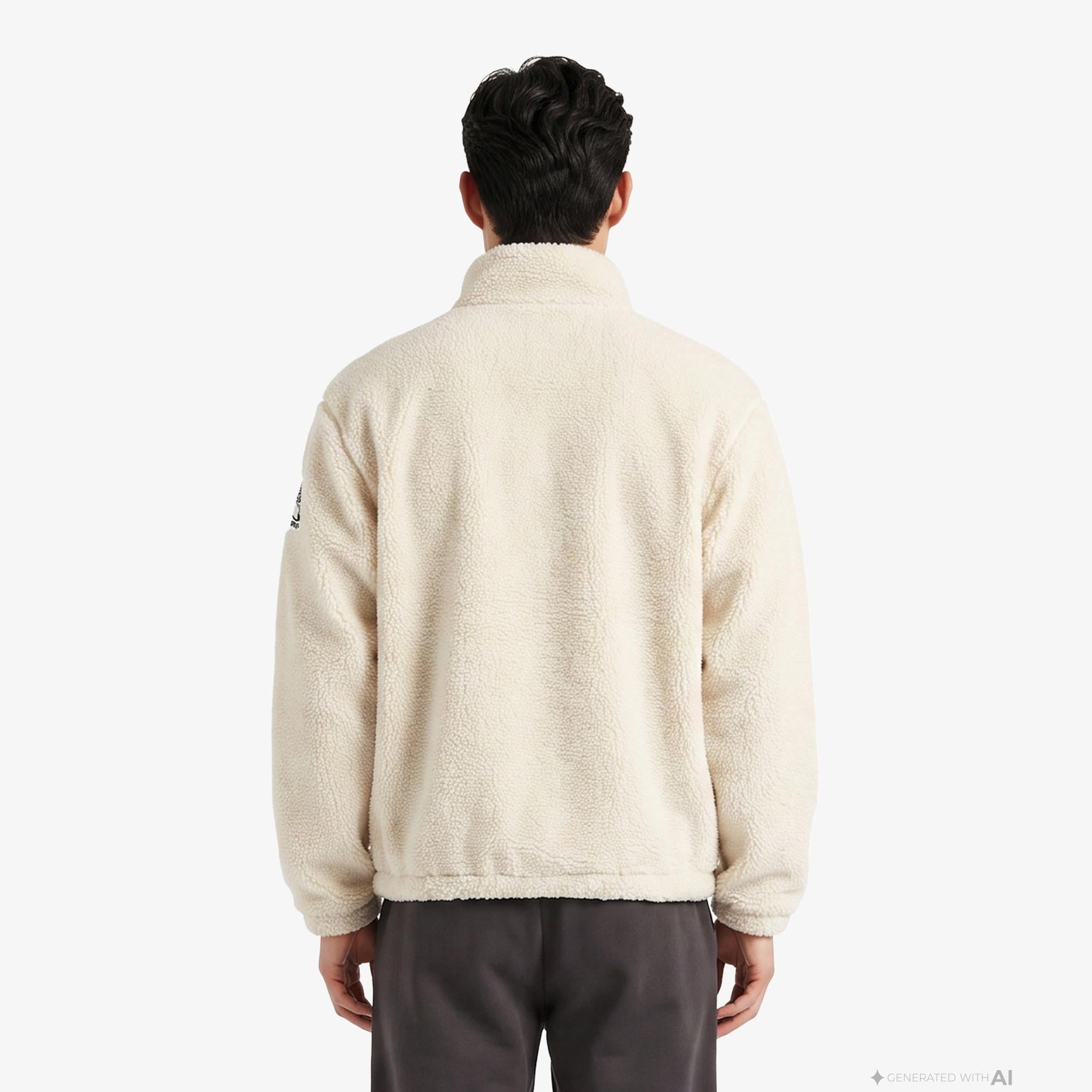 UNITED4 Regular Fit Erkek Krem Sweatshirt