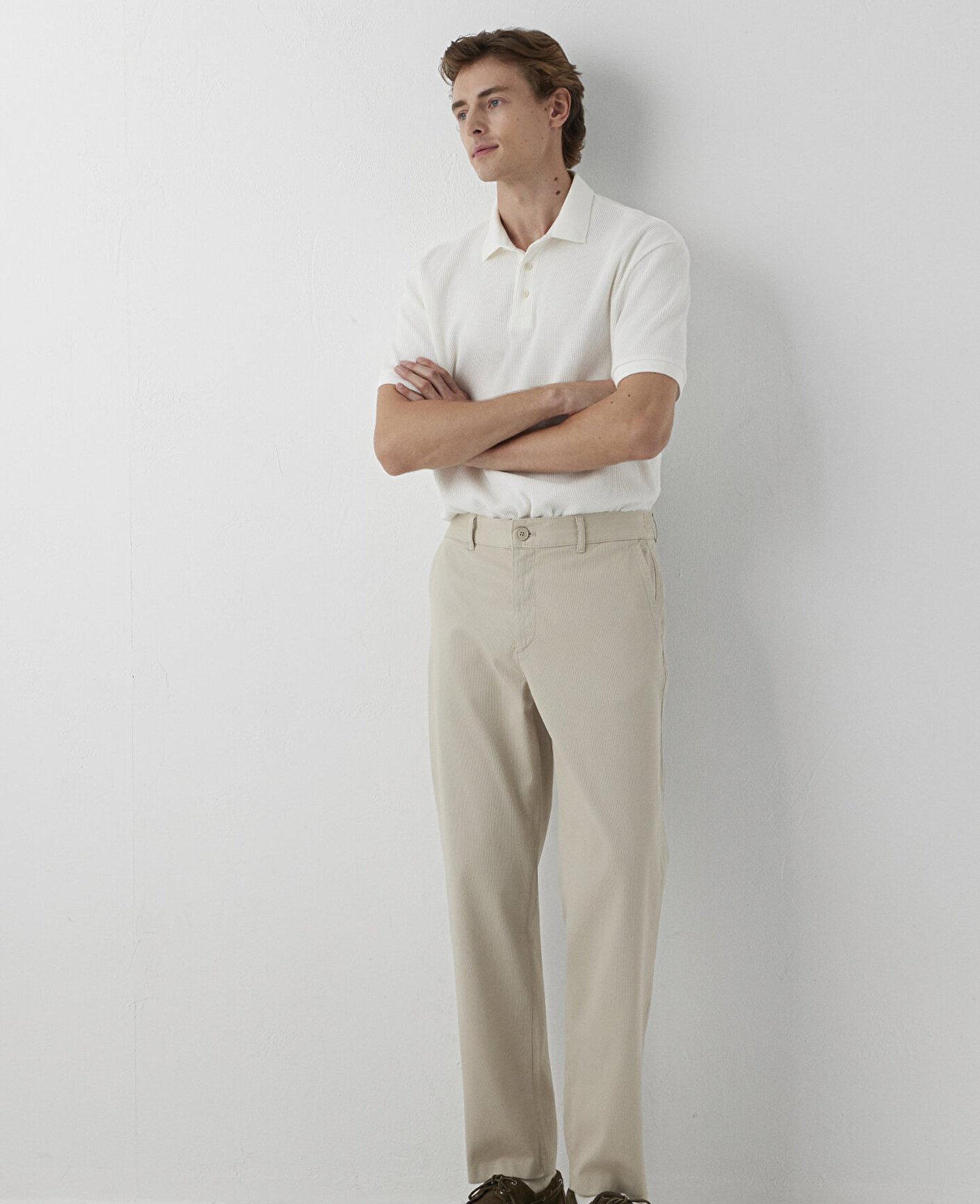 Mavi Bej Jogger Pantolon 0010627-70144