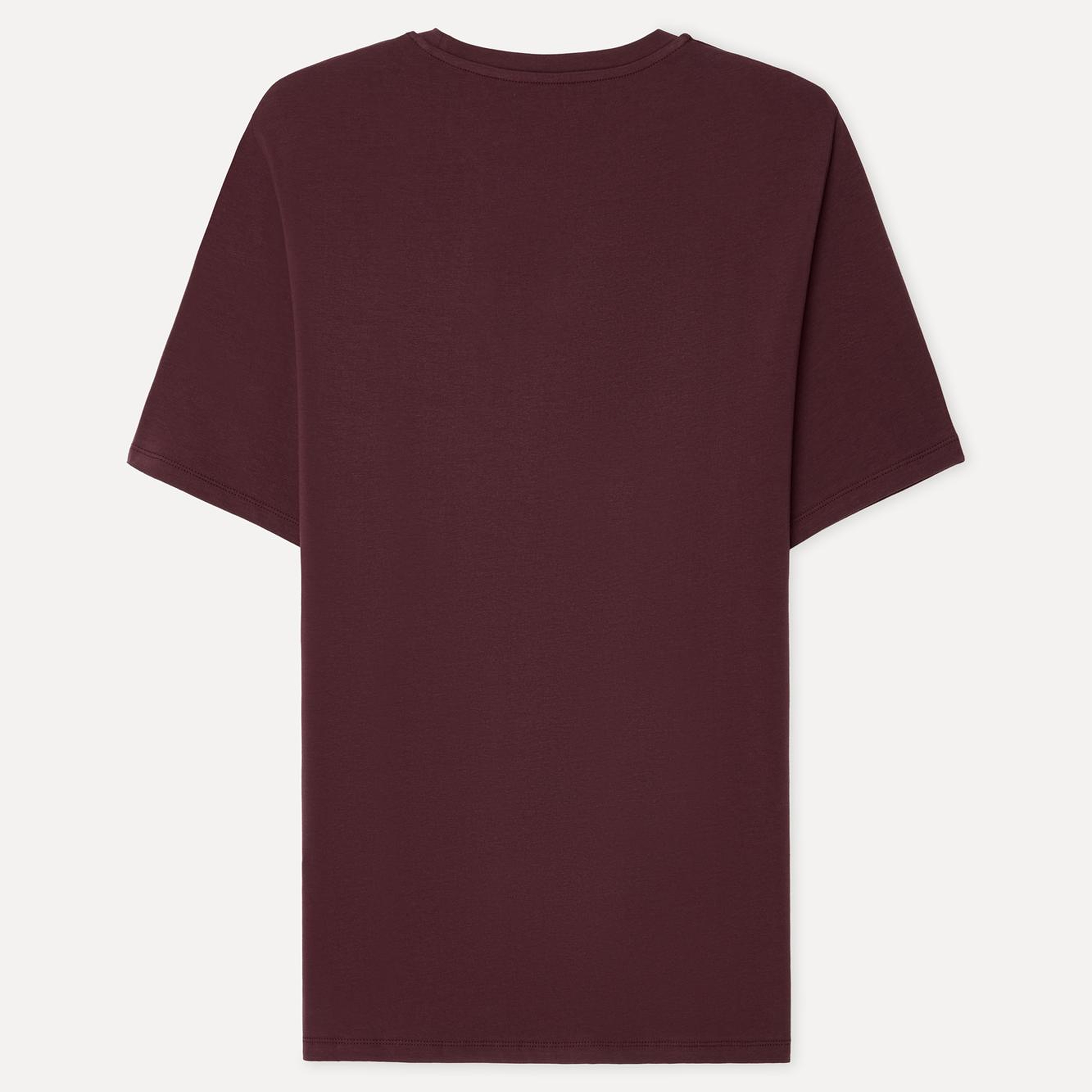 Erkek Mürdüm Bisiklet Yaka T-Shirt