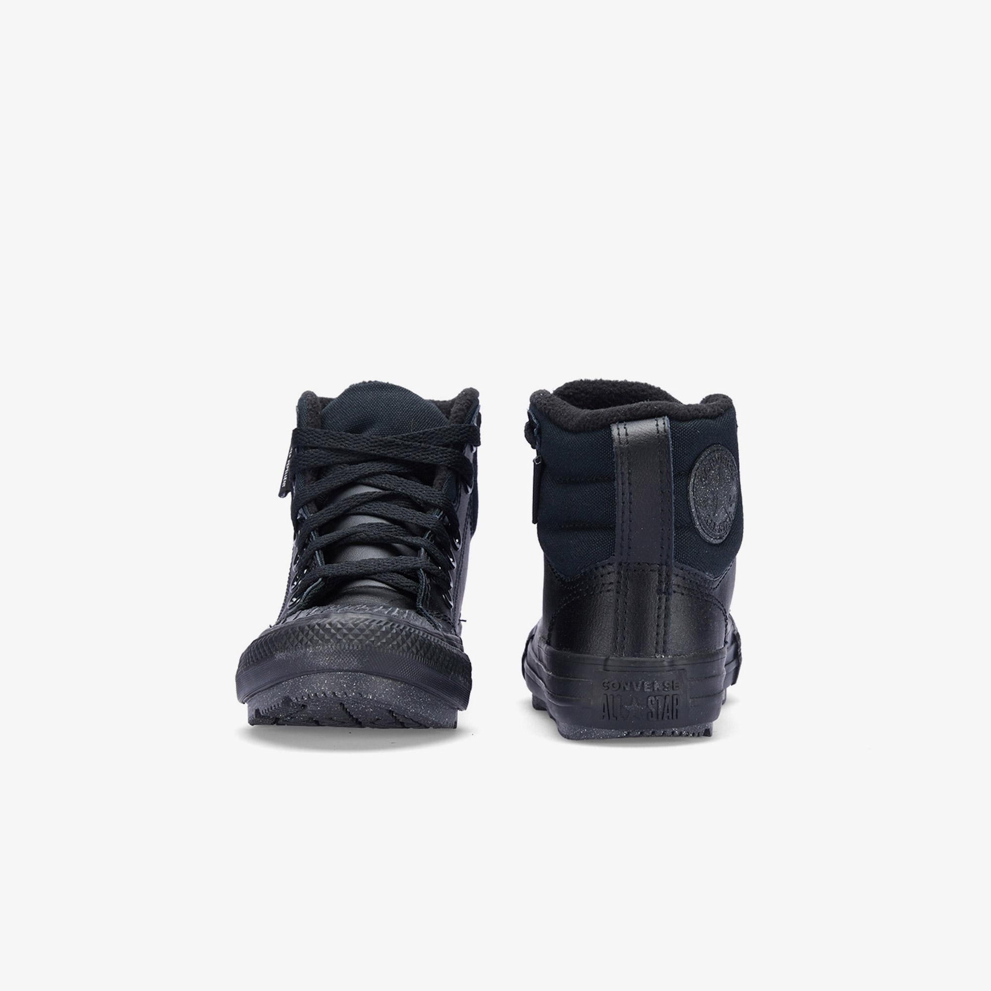 Converse Chuck Taylor All Star Berkshire Çocuk Siyah Deri Bot